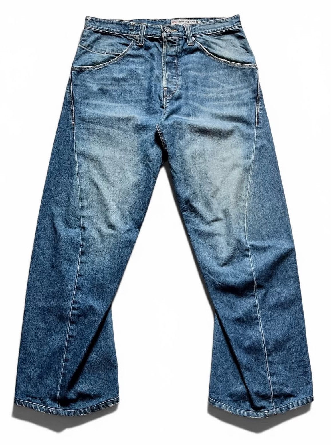 Vintage Vintage 1999 Levi's Engineered Jeans LEJ Size US 35 - 4 Thumbnail