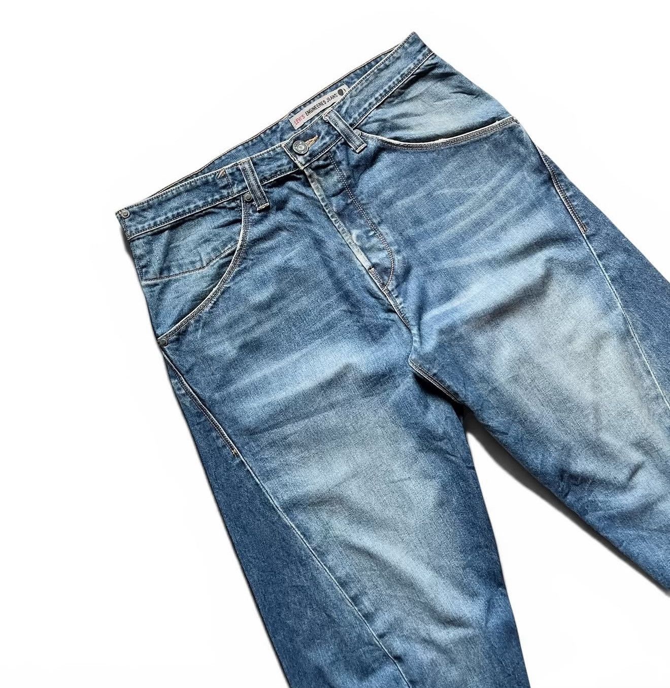 Vintage Vintage 1999 Levi's Engineered Jeans LEJ Size US 35 - 3 Thumbnail