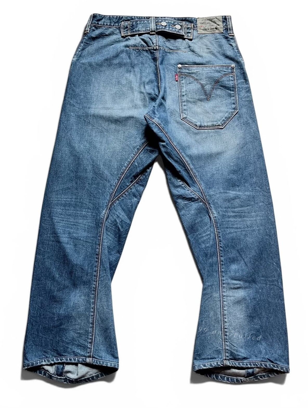 Vintage Vintage 1999 Levi's Engineered Jeans LEJ Size US 35 - 2 Thumbnail