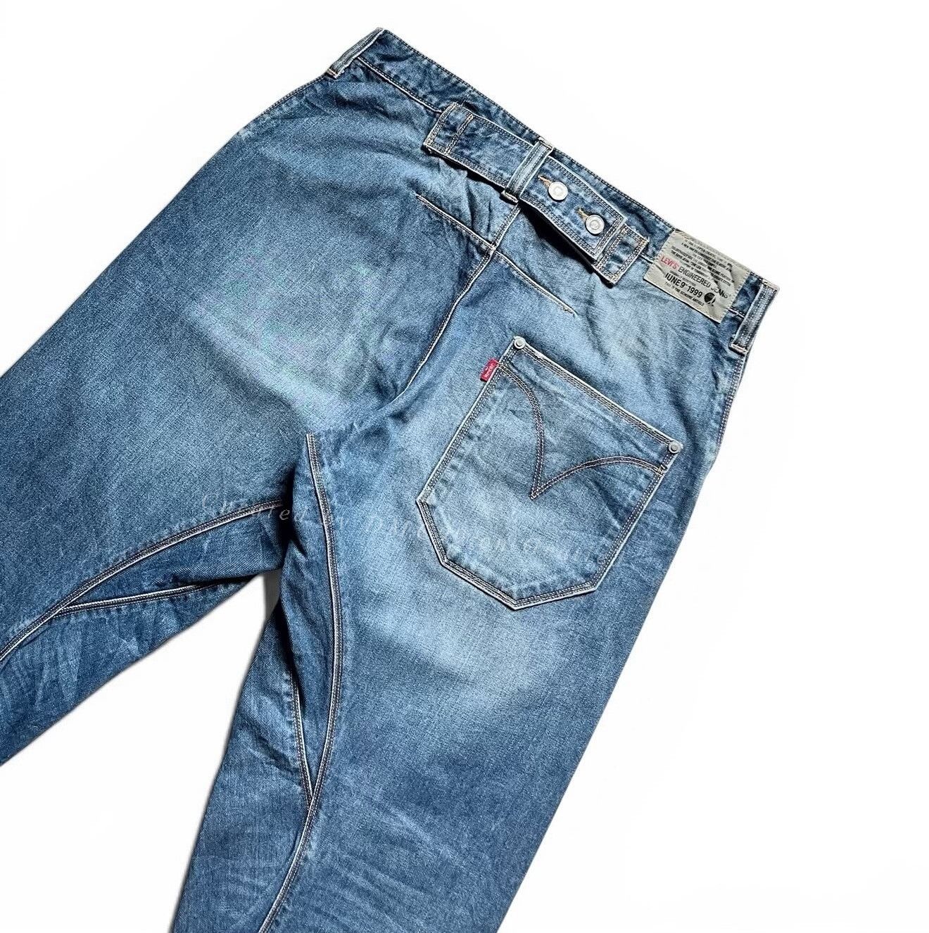 Vintage Vintage 1999 Levi's Engineered Jeans LEJ Size US 35 - 5 Thumbnail