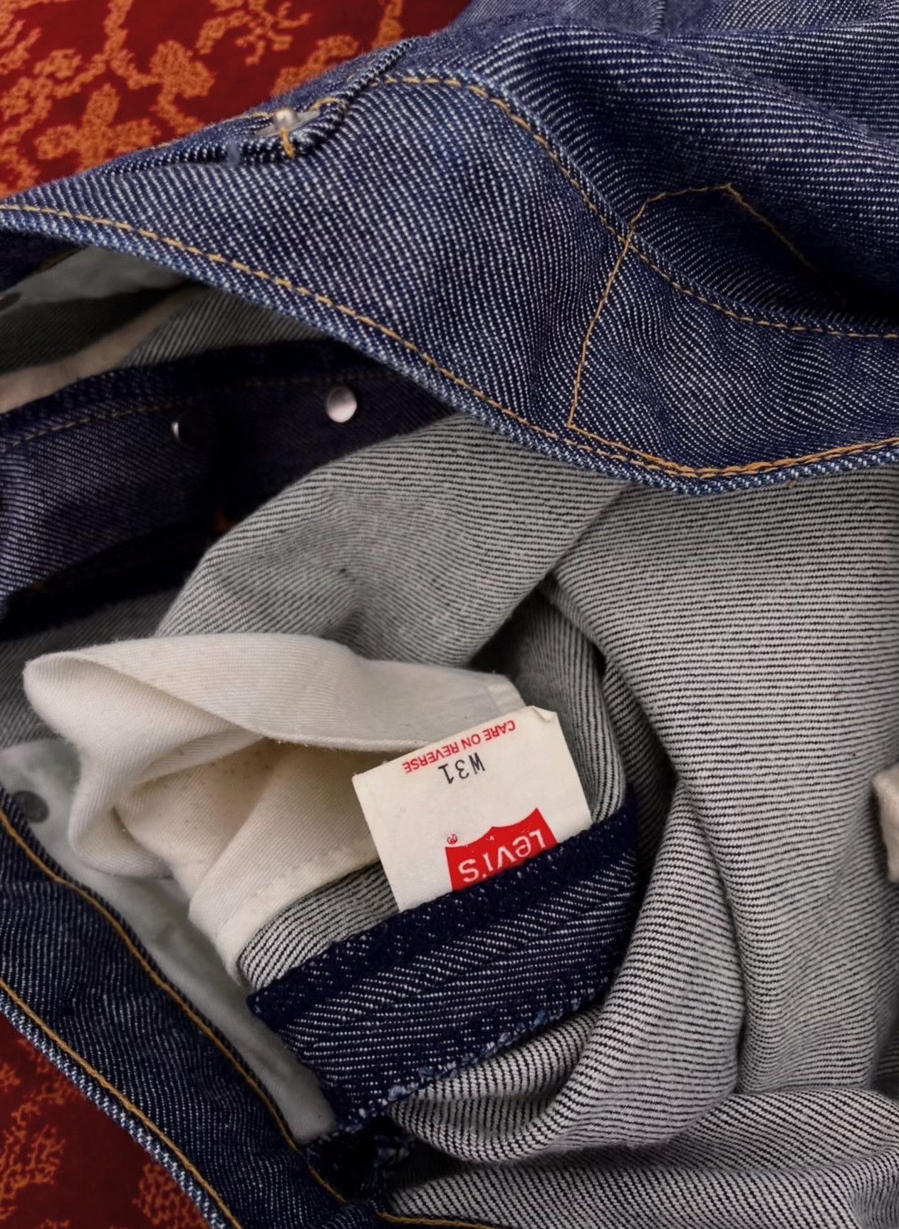 Vintage Vintage 2000s Levi's Engineered Indigo Jeans Size US 32 / EU 48 - 8 Thumbnail