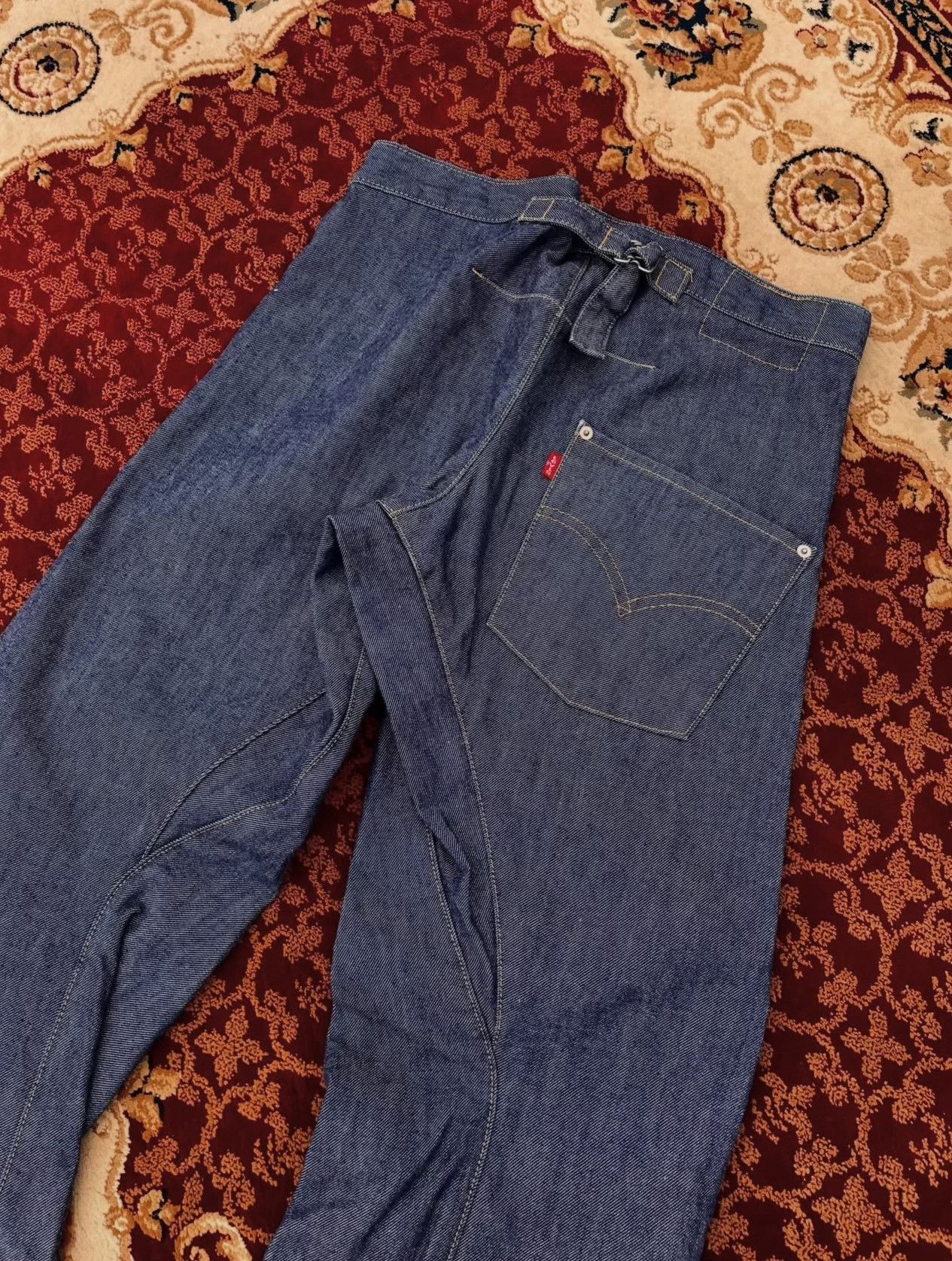 Vintage Vintage 2000s Levi's Engineered Indigo Jeans Size US 32 / EU 48 - 4 Thumbnail