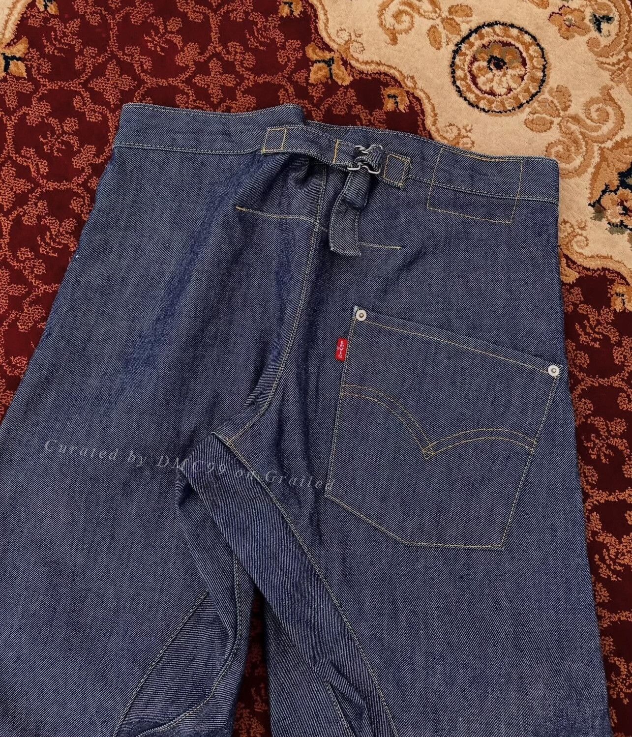 Vintage Vintage 2000s Levi's Engineered Indigo Jeans Size US 32 / EU 48 - 2 Thumbnail