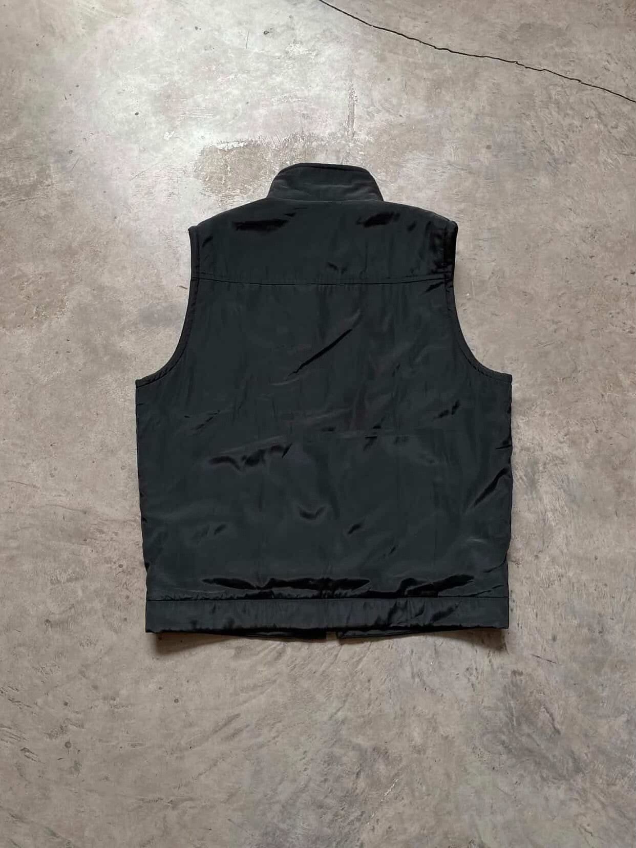 Vintage Vintage Balenciaga 1990s Tech Black Vest Size US M / EU 48-50 / 2 - 6 Thumbnail