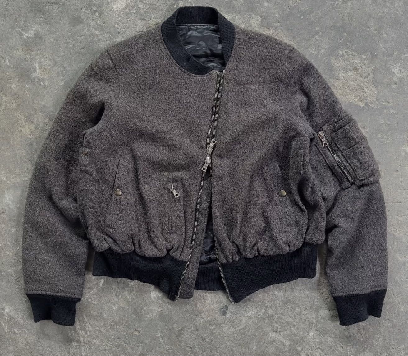 Vintage Vintage 00's Diet Butcher Pilot Jacket Size US M / EU 48-50 / 2 - 3 Thumbnail