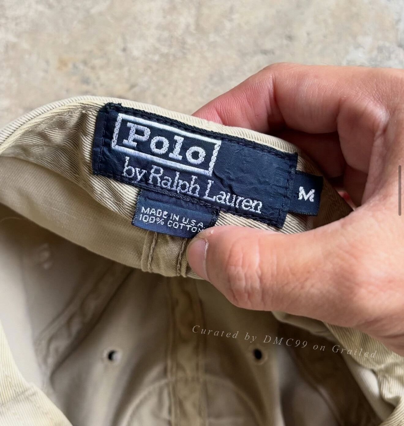 Ralph Lauren Vintage 1990s Ralph Lauren Fishing Print Cap Size ONE SIZE - 4 Thumbnail