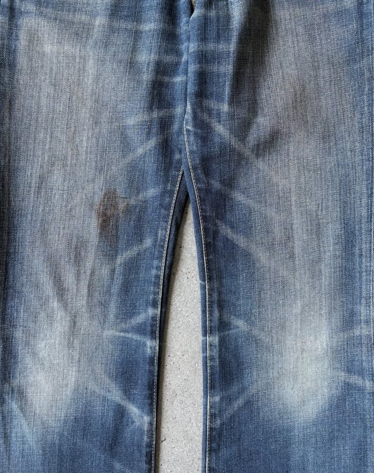Levi's Vintage Levis 517 Indigo Faded Denim Pants Size US 30 / EU 46 - 3 Thumbnail