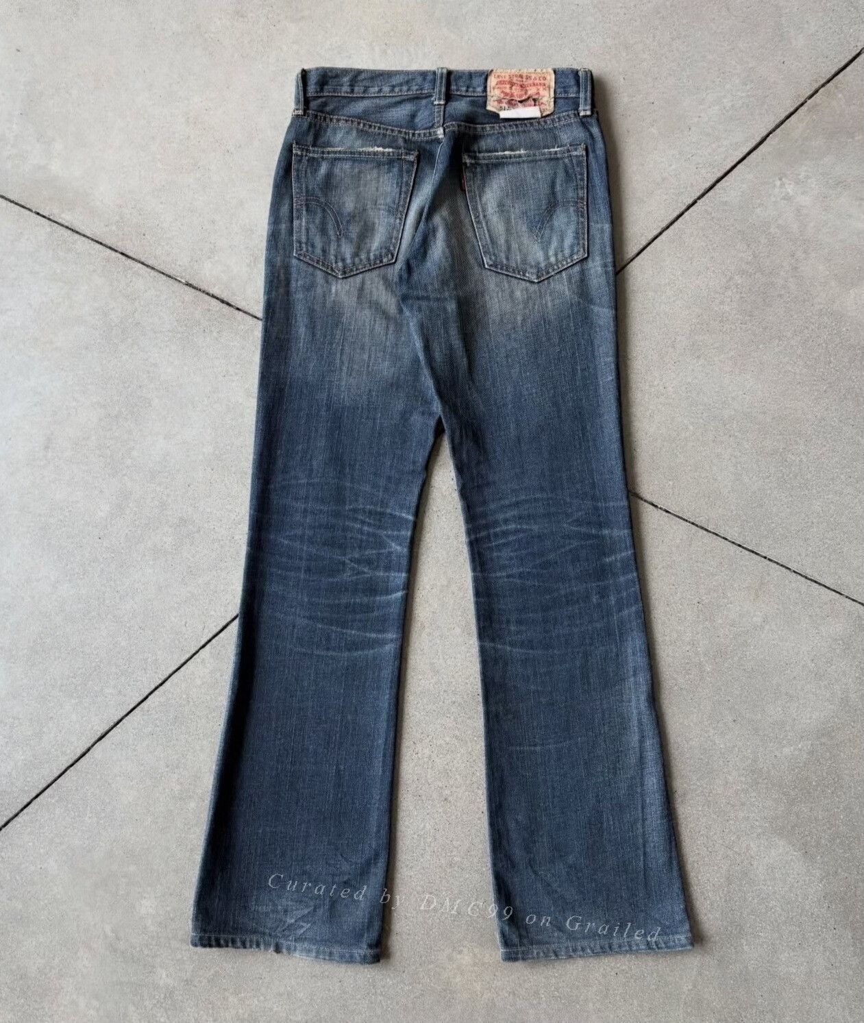 Levi's Vintage Levis 517 Indigo Faded Denim Pants Size US 30 / EU 46 - 5 Thumbnail