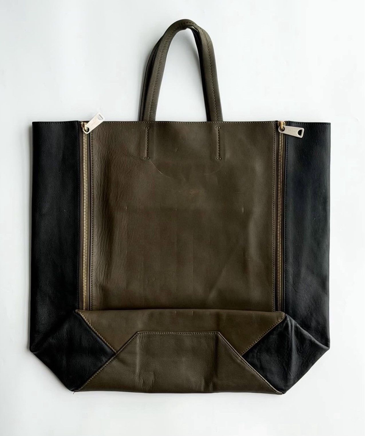 Celine Vintage Celine Phoebe Philo Vertical Cabas Tote Size ONE SIZE - 5 Thumbnail