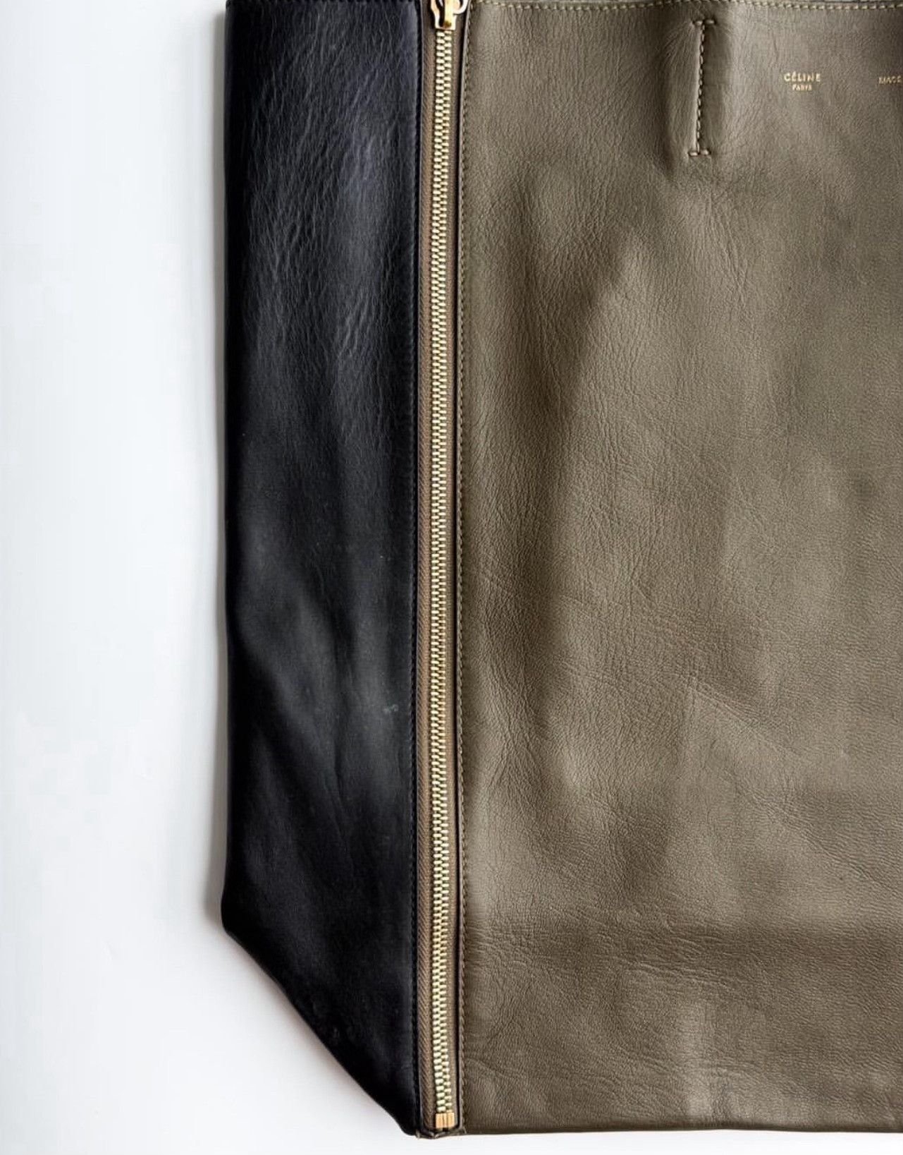 Celine Vintage Celine Phoebe Philo Vertical Cabas Tote Size ONE SIZE - 6 Thumbnail