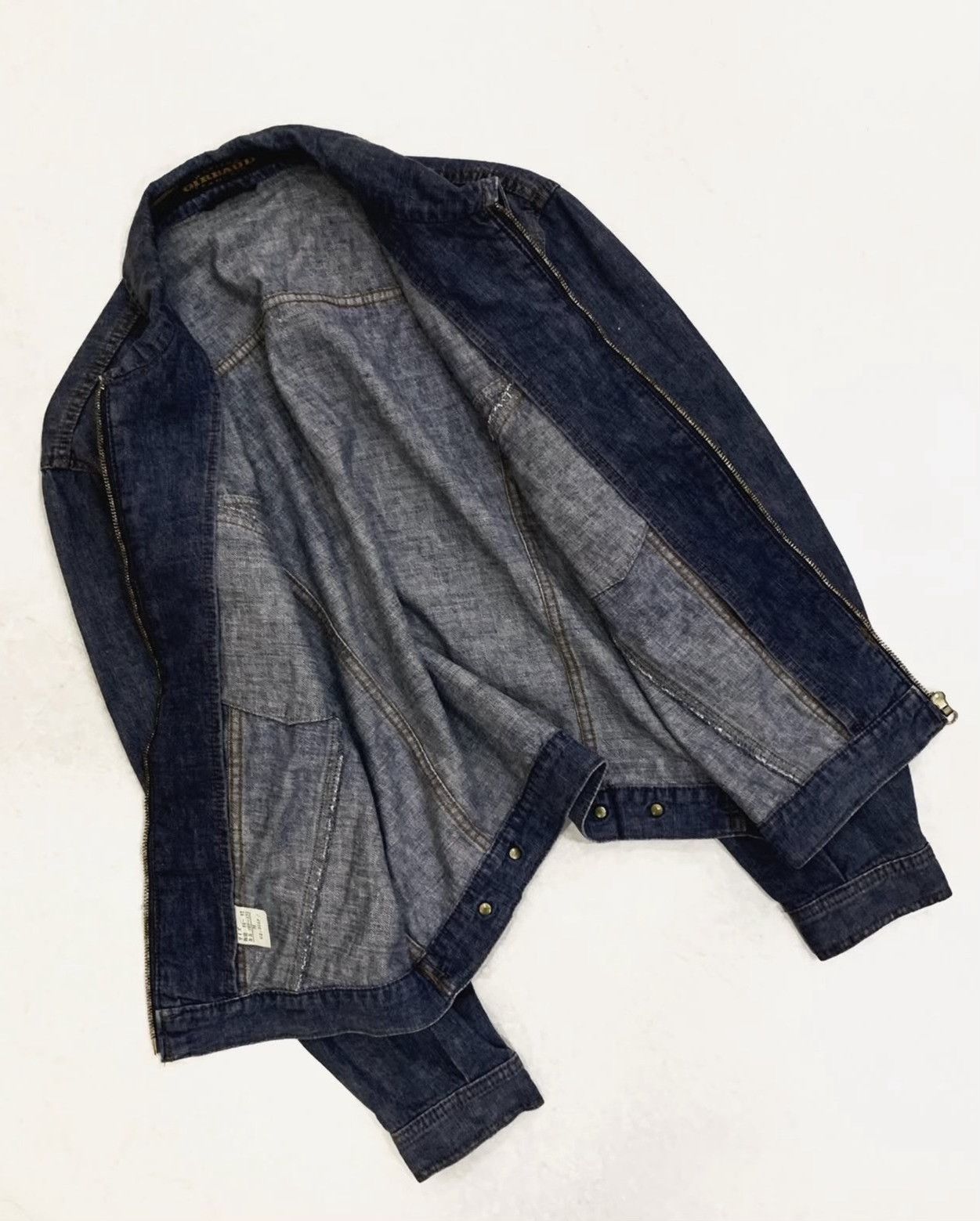 Vintage Vintage 1990s Marithé François Girbaud Zip-up Trucker Jacket Size US M / EU 48-50 / 2 - 2 Thumbnail