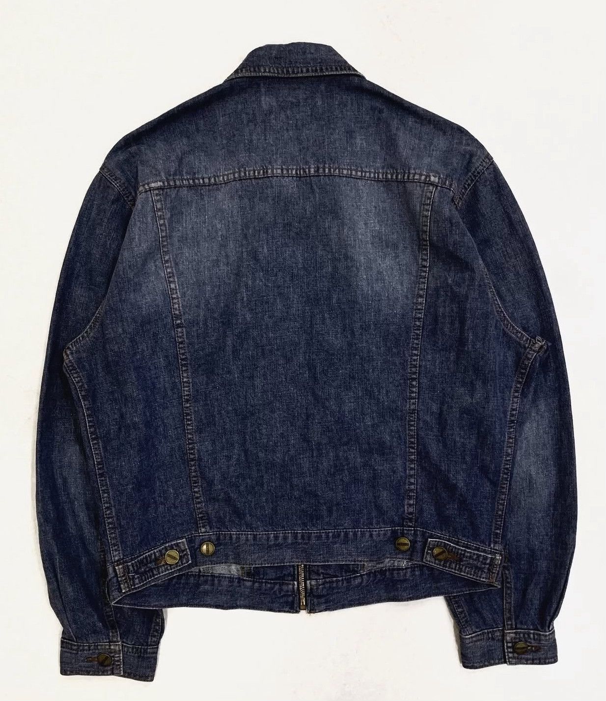 Vintage Vintage 1990s Marithé François Girbaud Zip-up Trucker Jacket Size US M / EU 48-50 / 2 - 5 Thumbnail