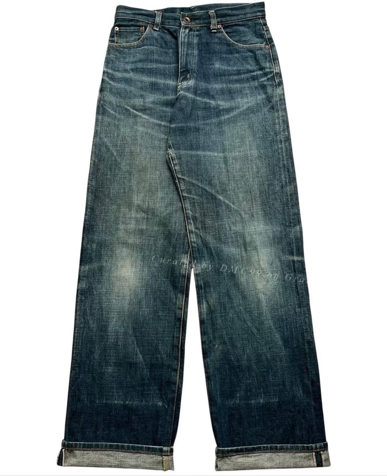 Vintage 2000s Workers Studio Japan Selvedge Denim Pants Size US 30 / EU 46 - 5 Thumbnail