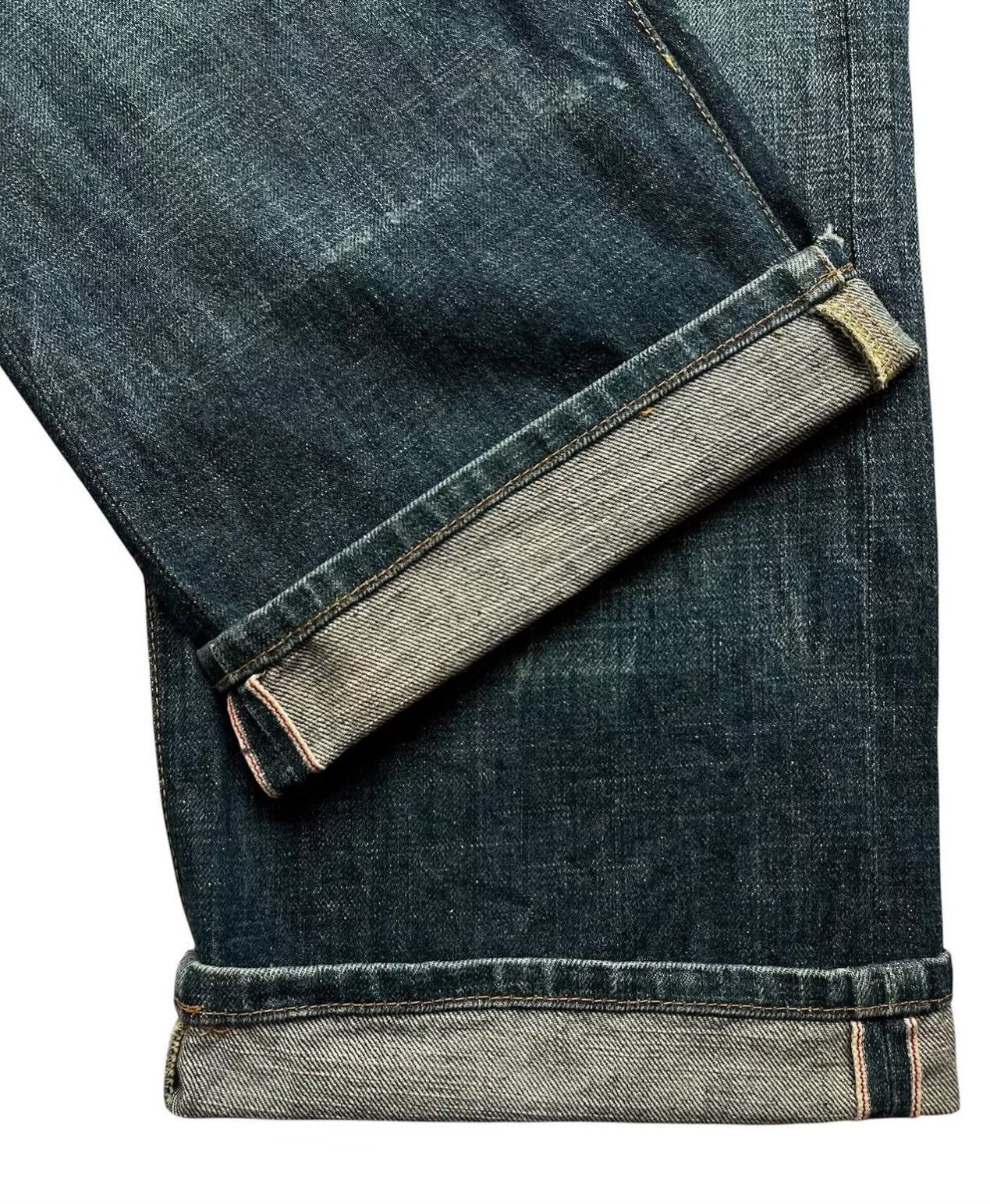 Vintage 2000s Workers Studio Japan Selvedge Denim Pants Size US 30 / EU 46 - 8 Thumbnail
