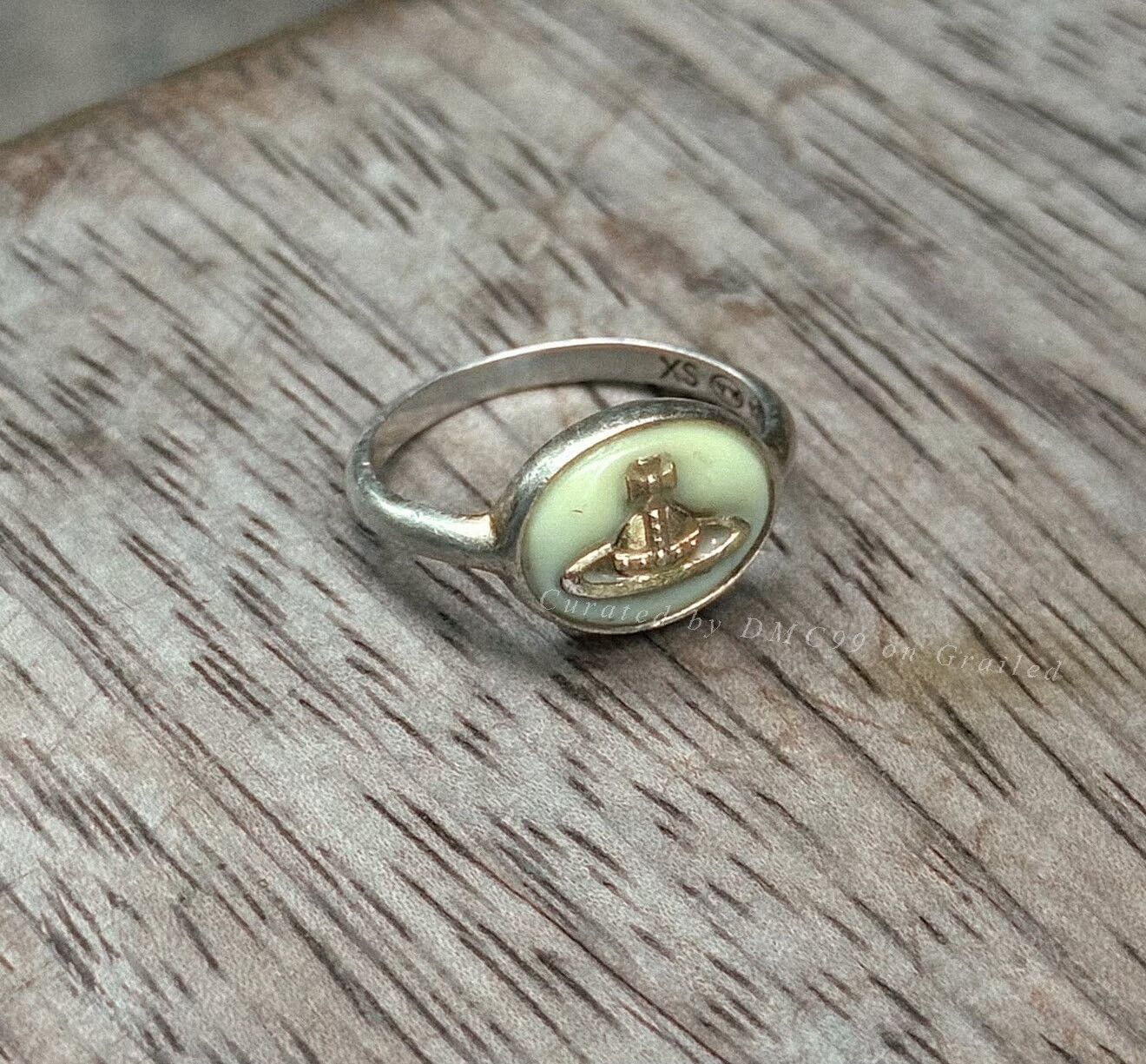 Vivienne Westwood Vintage Vivienne Westwood 2000s Silver 925 Signet Ring Size ONE SIZE - 4 Thumbnail