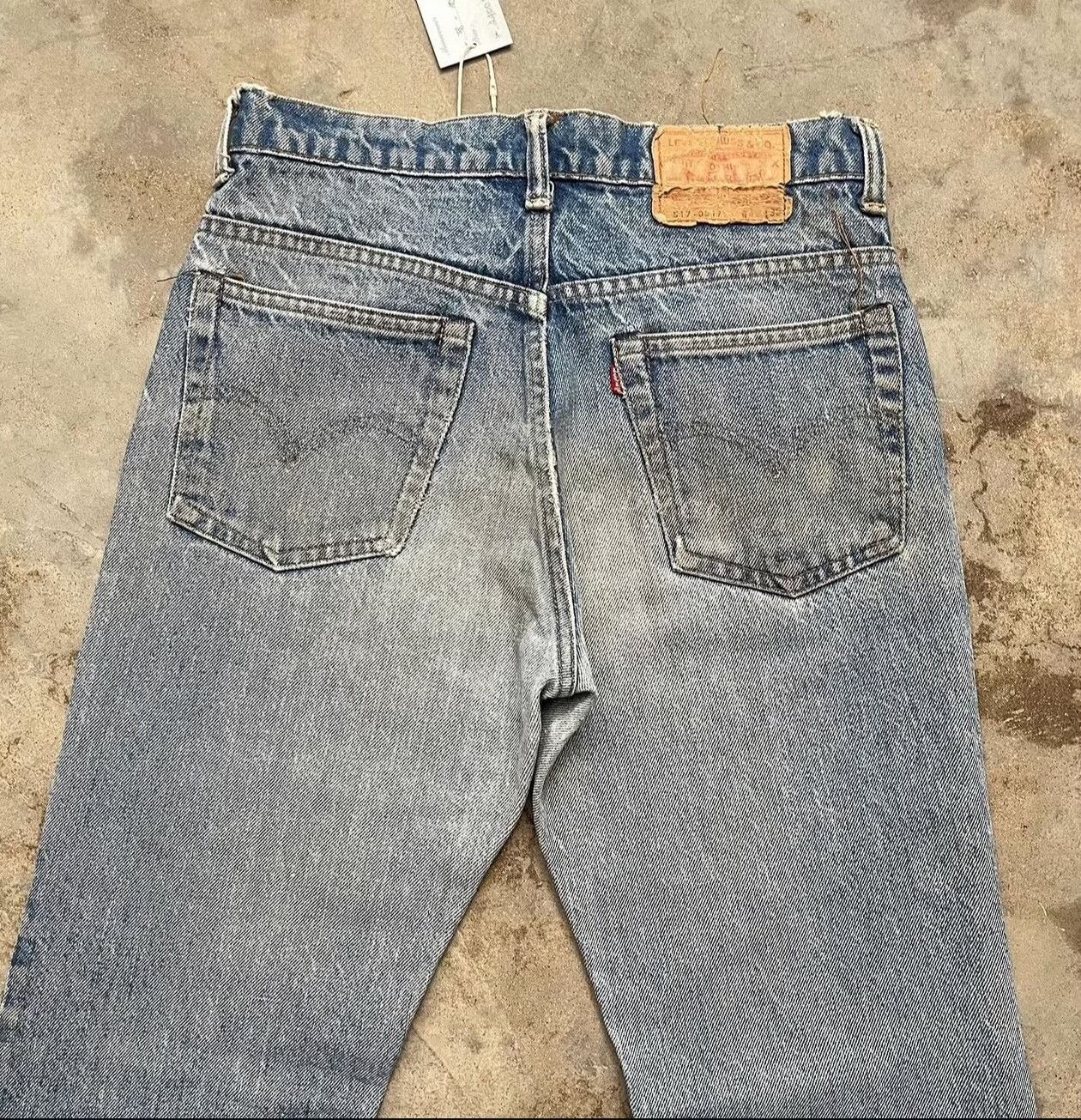 Levi's Vintage 1970 Levi's 517 Dirty Wash Jeans Size US 31 - 4 Thumbnail