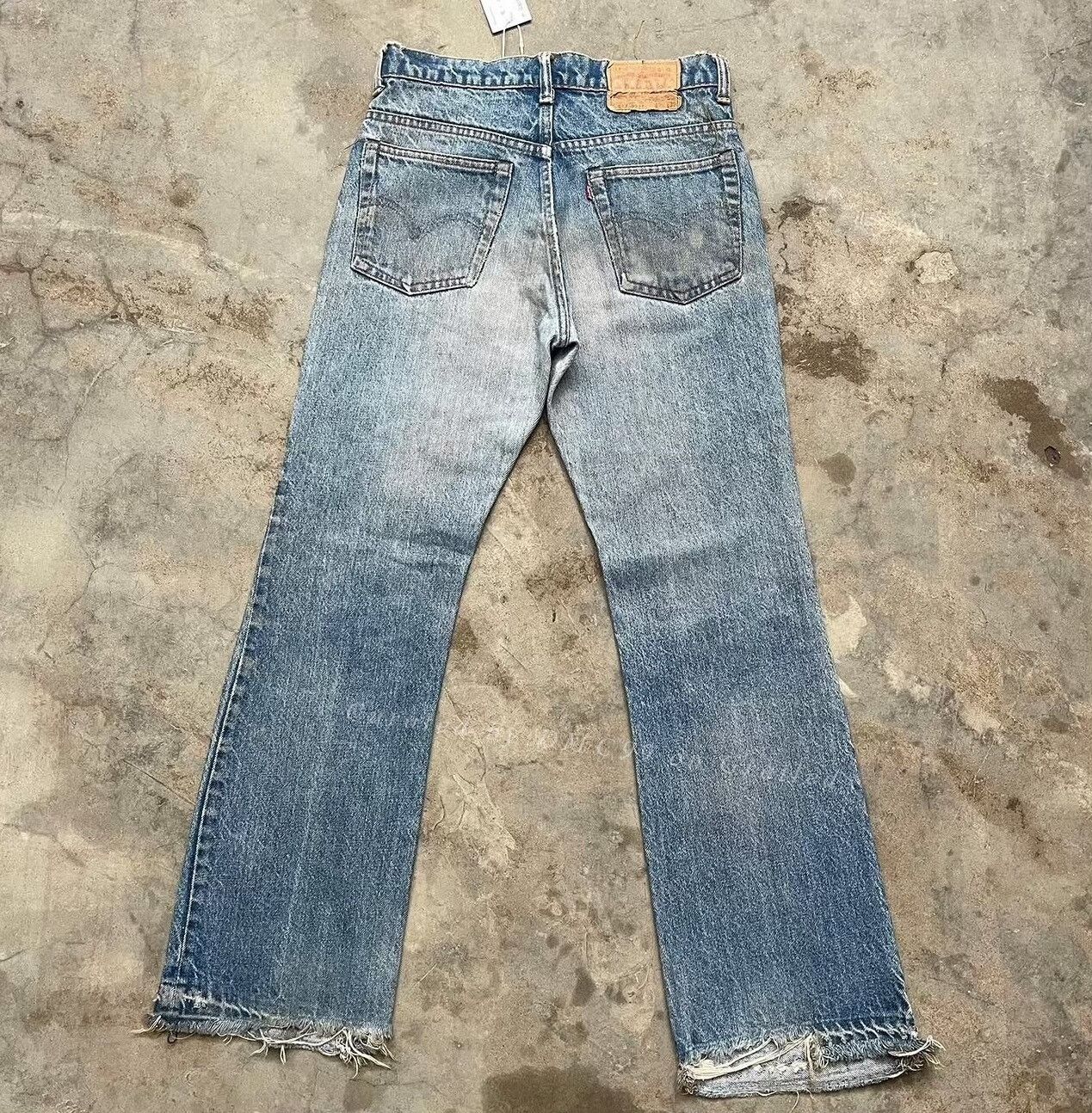 Levi's Vintage 1970 Levi's 517 Dirty Wash Jeans Size US 31 - 3 Thumbnail