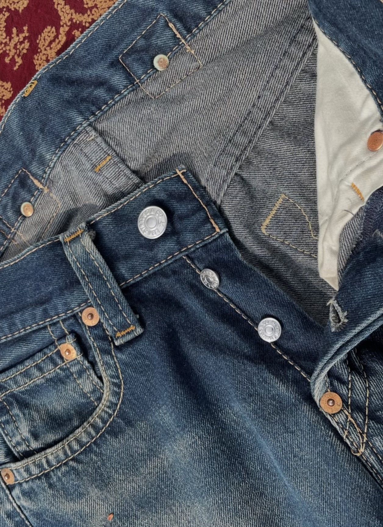 Levi's Vintage 2000s Levi's 902 Denim Pants Size US 30 / EU 46 - 6 Thumbnail
