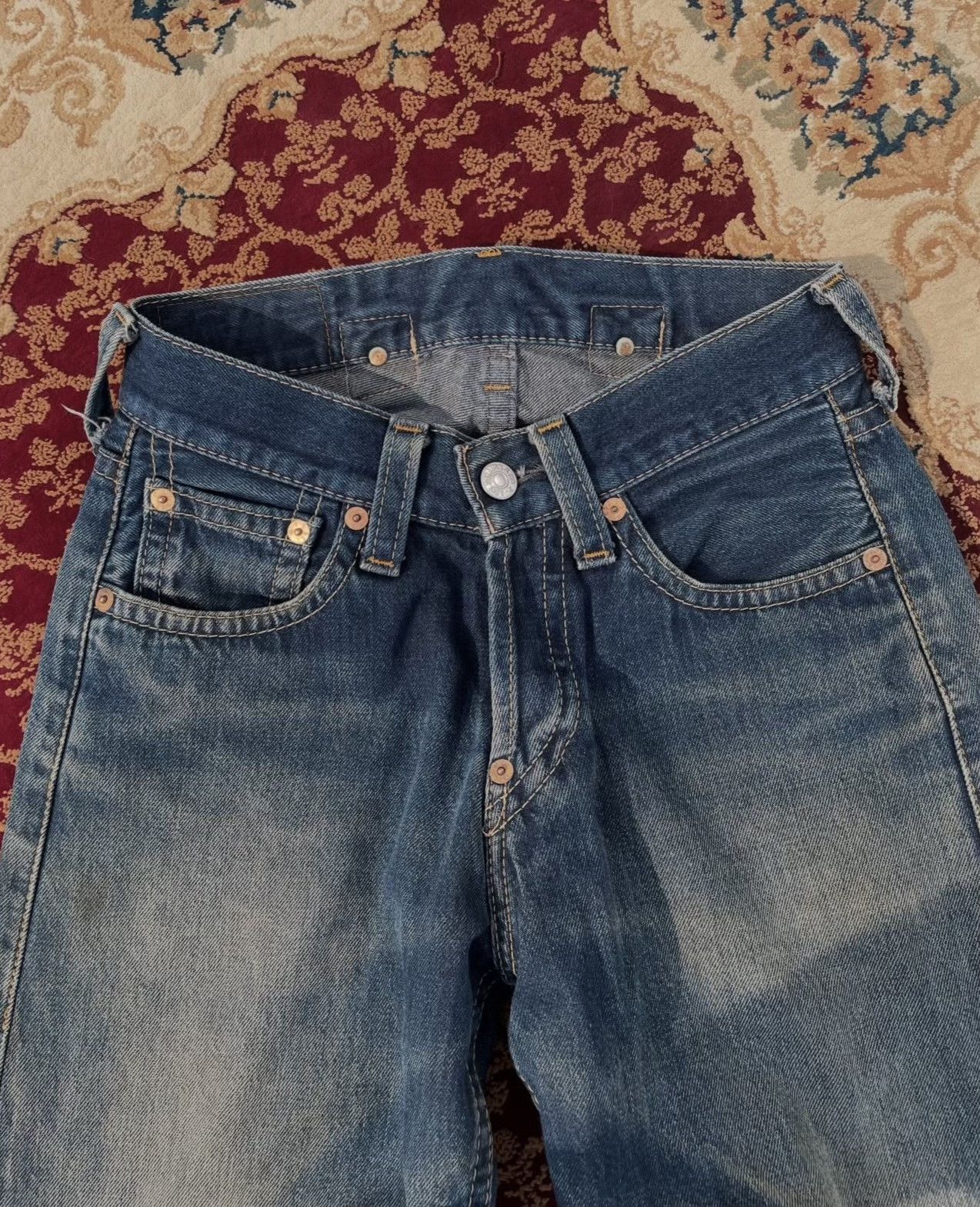 Levi's Vintage 2000s Levi's 902 Denim Pants Size US 30 / EU 46 - 3 Thumbnail