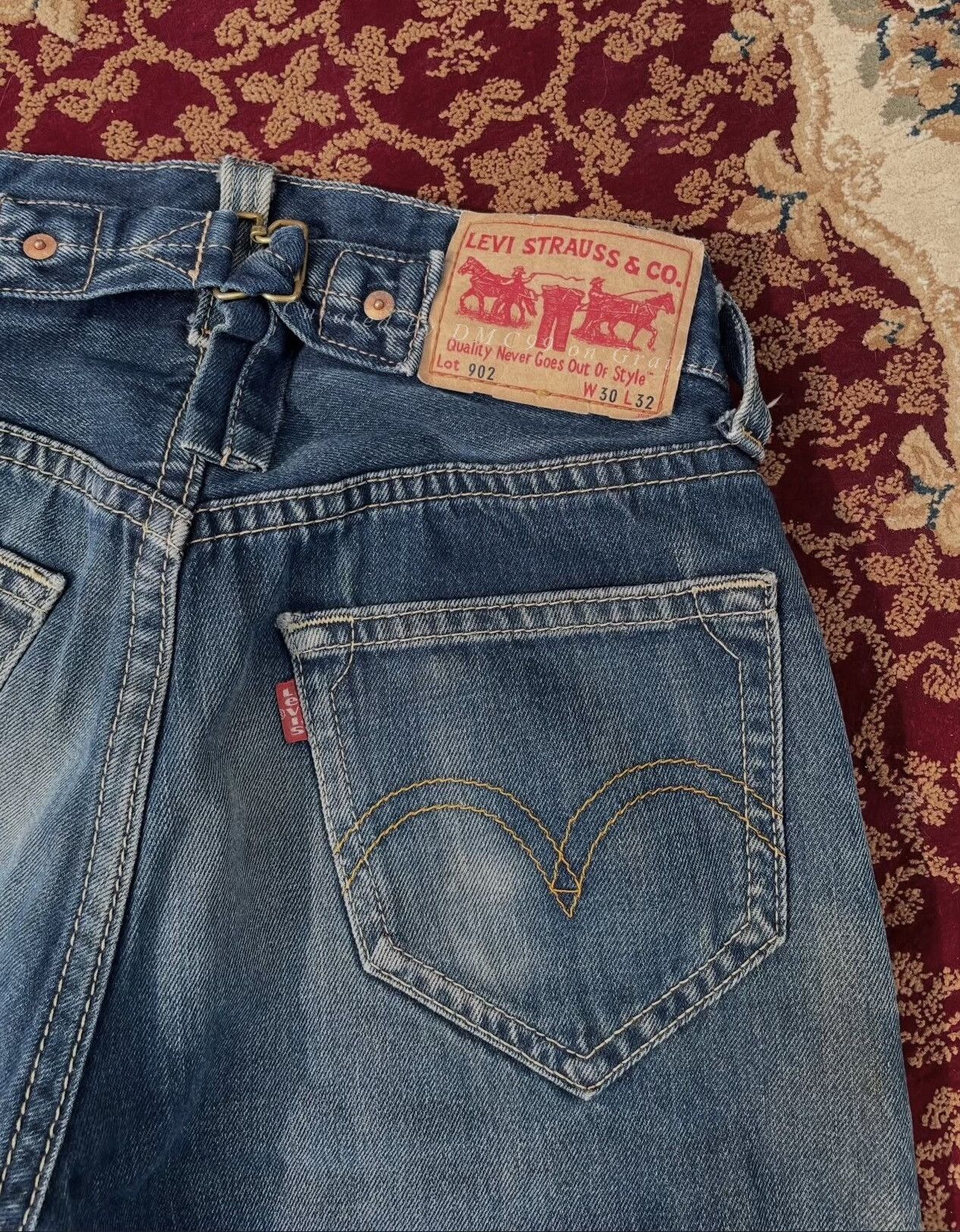 Levi's Vintage 2000s Levi's 902 Denim Pants Size US 30 / EU 46 - 5 Thumbnail