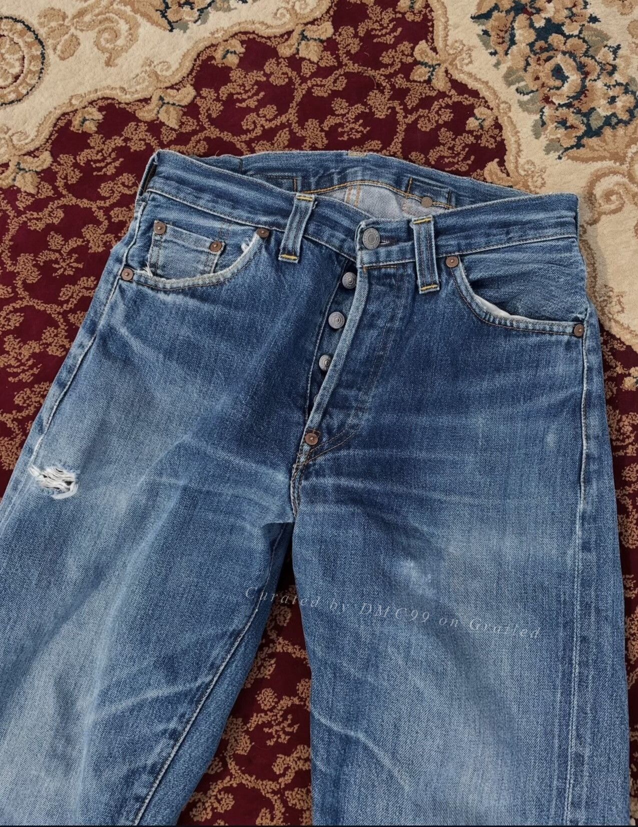 Levi's Vintage 2000s Levis 201 Denim Pants Size US 29 - 4 Thumbnail