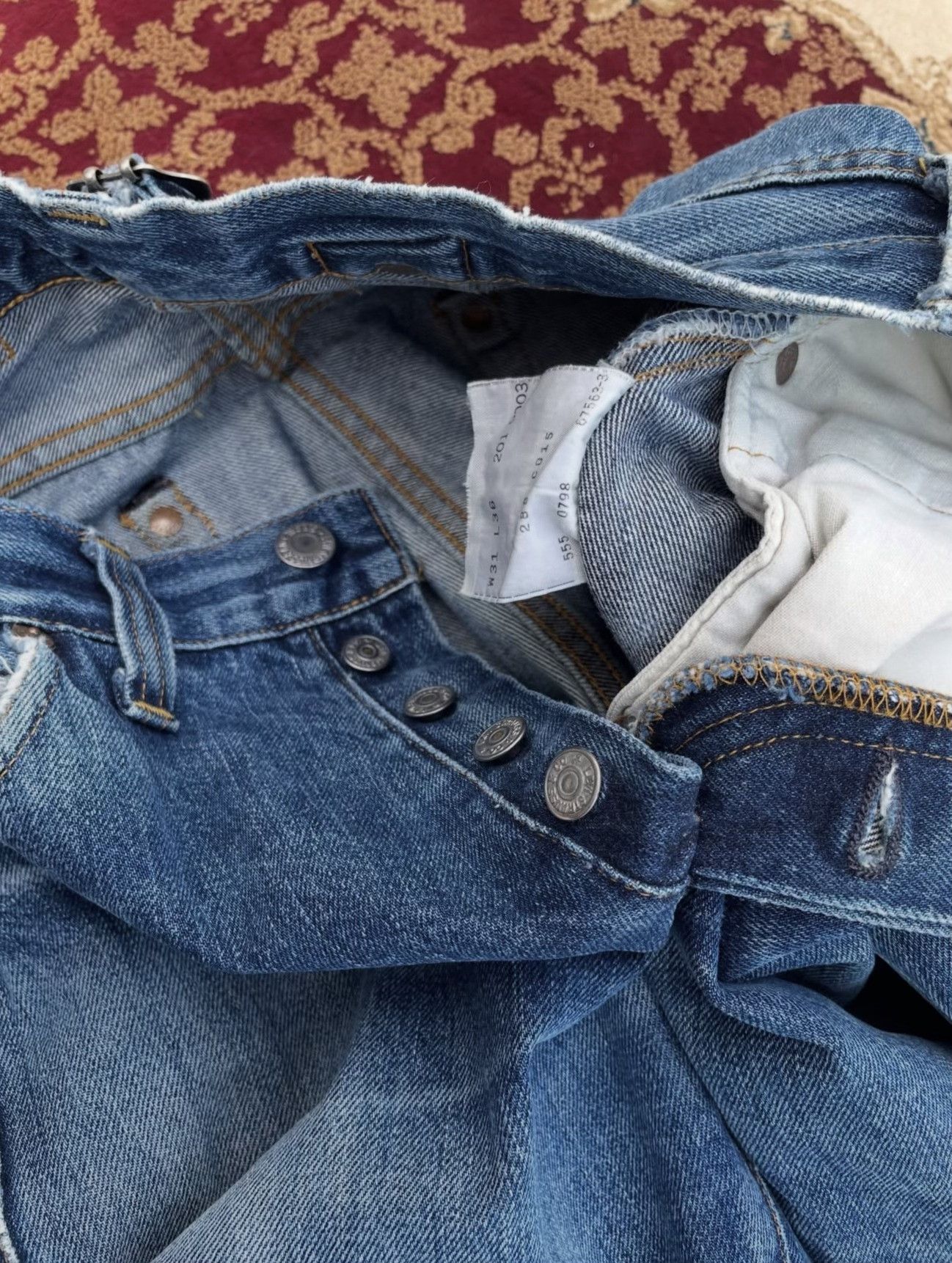Levi's Vintage 2000s Levis 201 Denim Pants Size US 29 - 6 Thumbnail