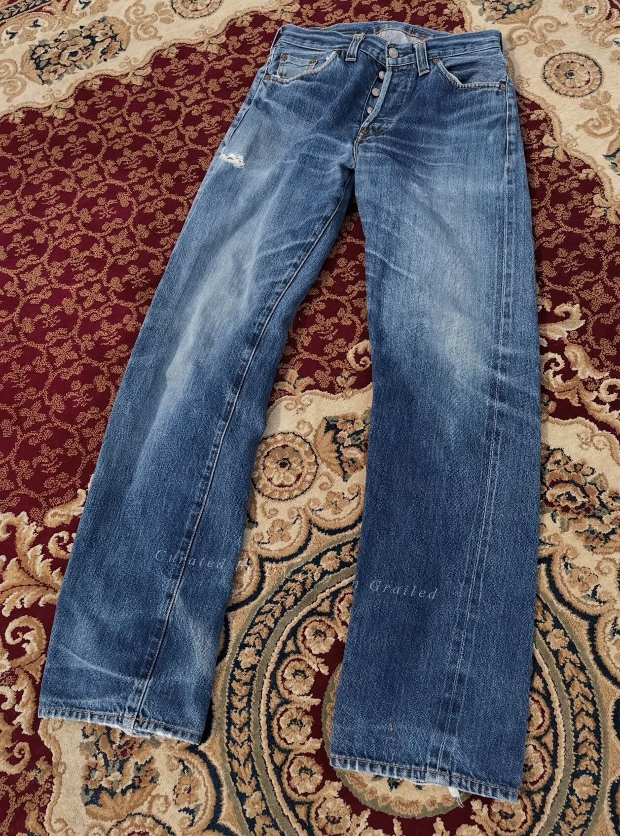 Levi's Vintage 2000s Levis 201 Denim Pants Size US 29 - 3 Thumbnail