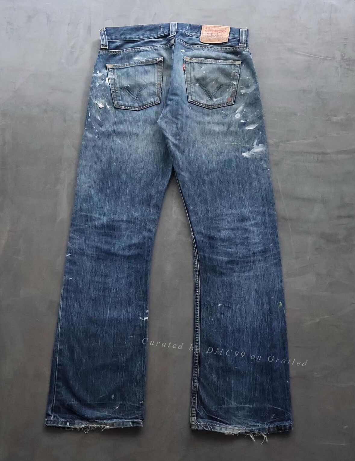 Levi's Vintage Levis 512 Distressed Denim Pants Size US 36 / EU 52 - 3 Thumbnail