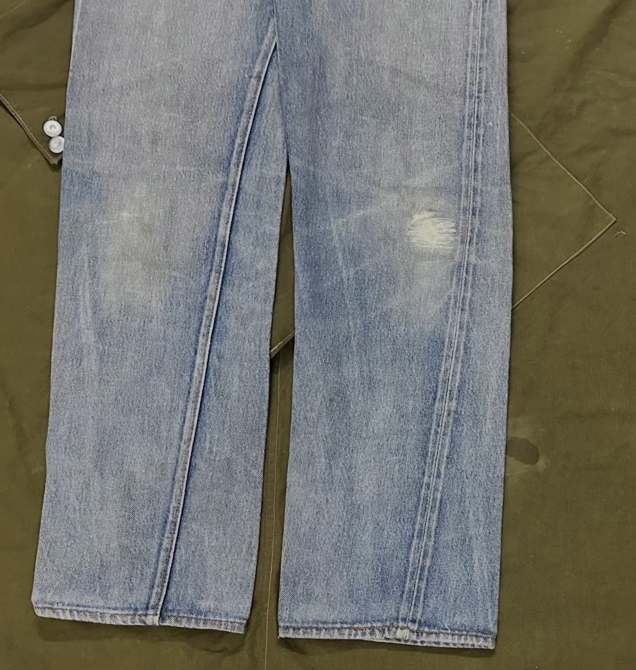 Levi's Vintage 1980s Levi's 501 Selvedge Denim Size US 28 / EU 44 - 3 Thumbnail