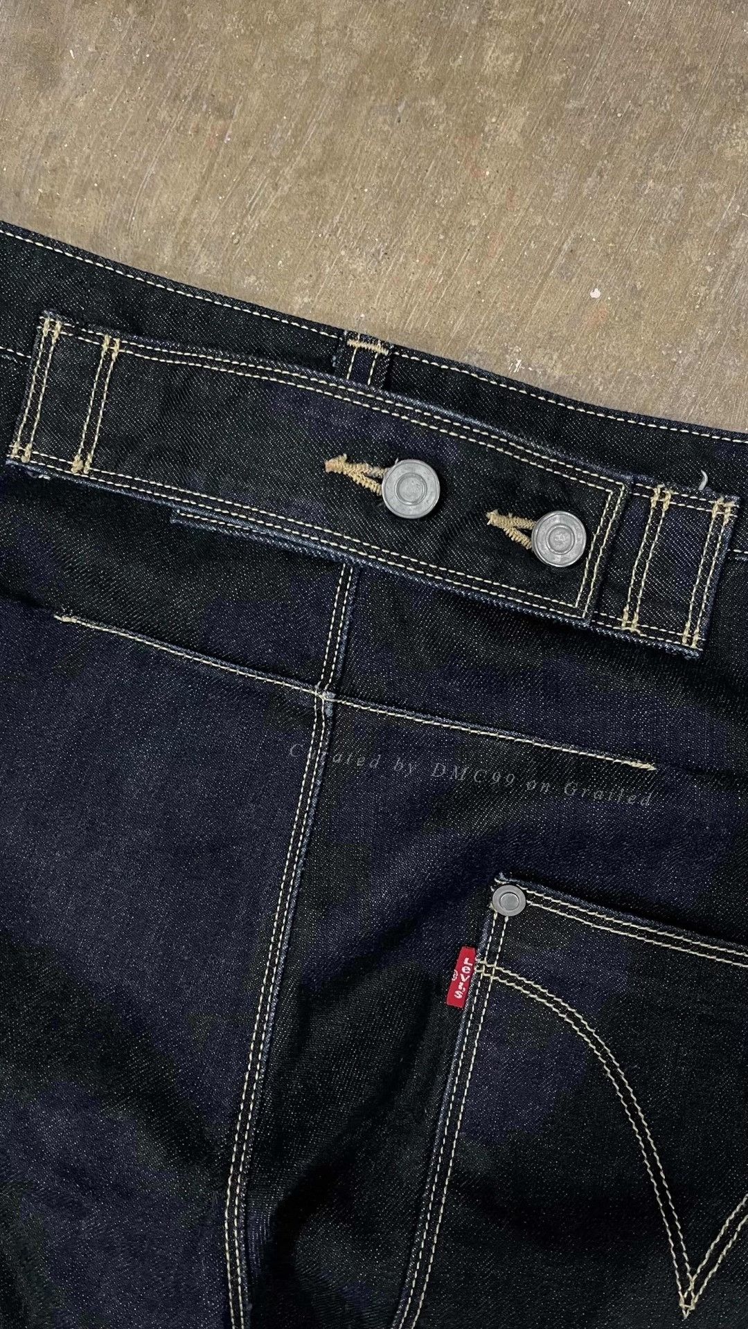 Levi's Vintage Levi's 2000s Engineered Cinch Back Jeans Size US 33 - 6 Thumbnail
