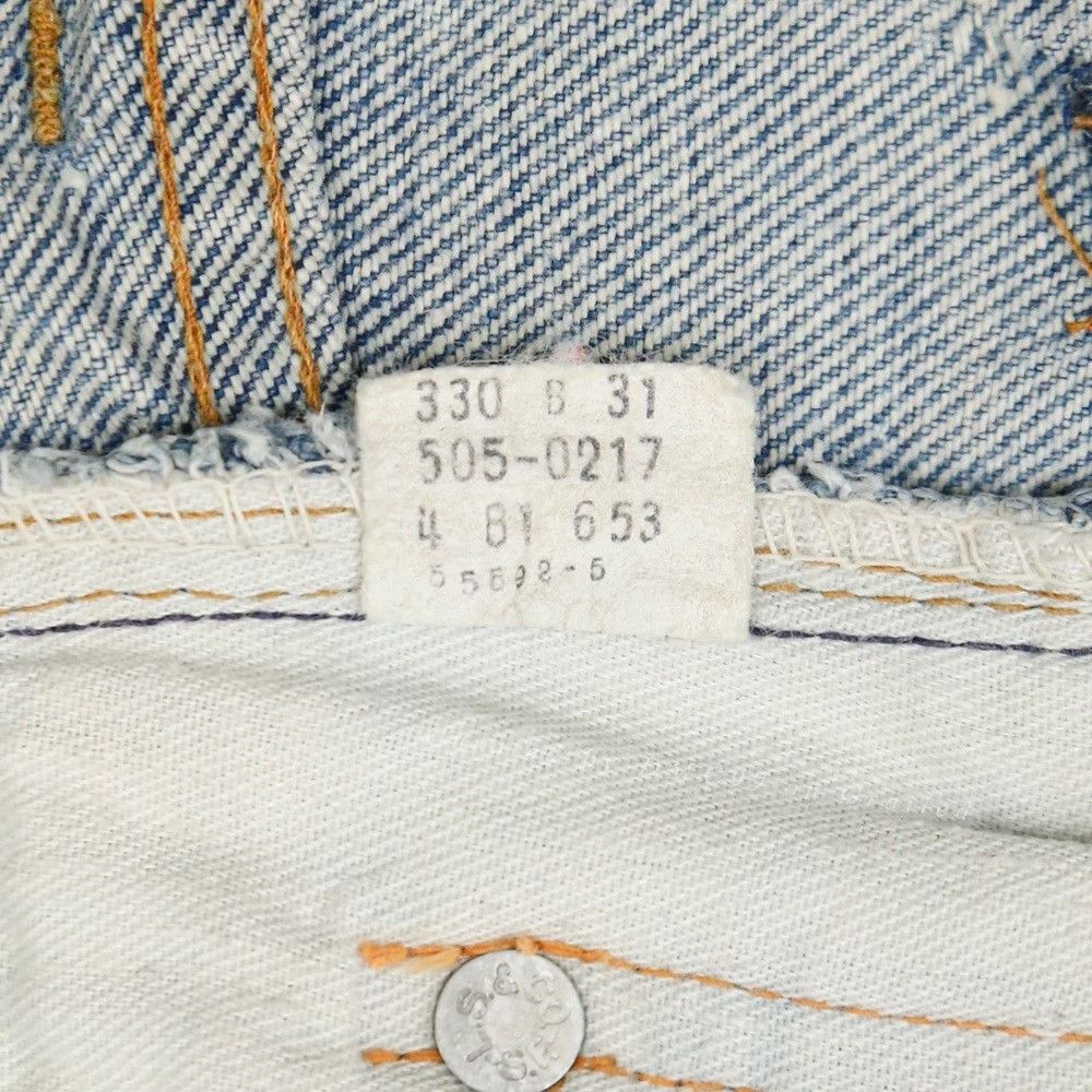 Levi's Vintage 80s Levi's 505 USA Denim Jeans Size US 29 - 6 Thumbnail