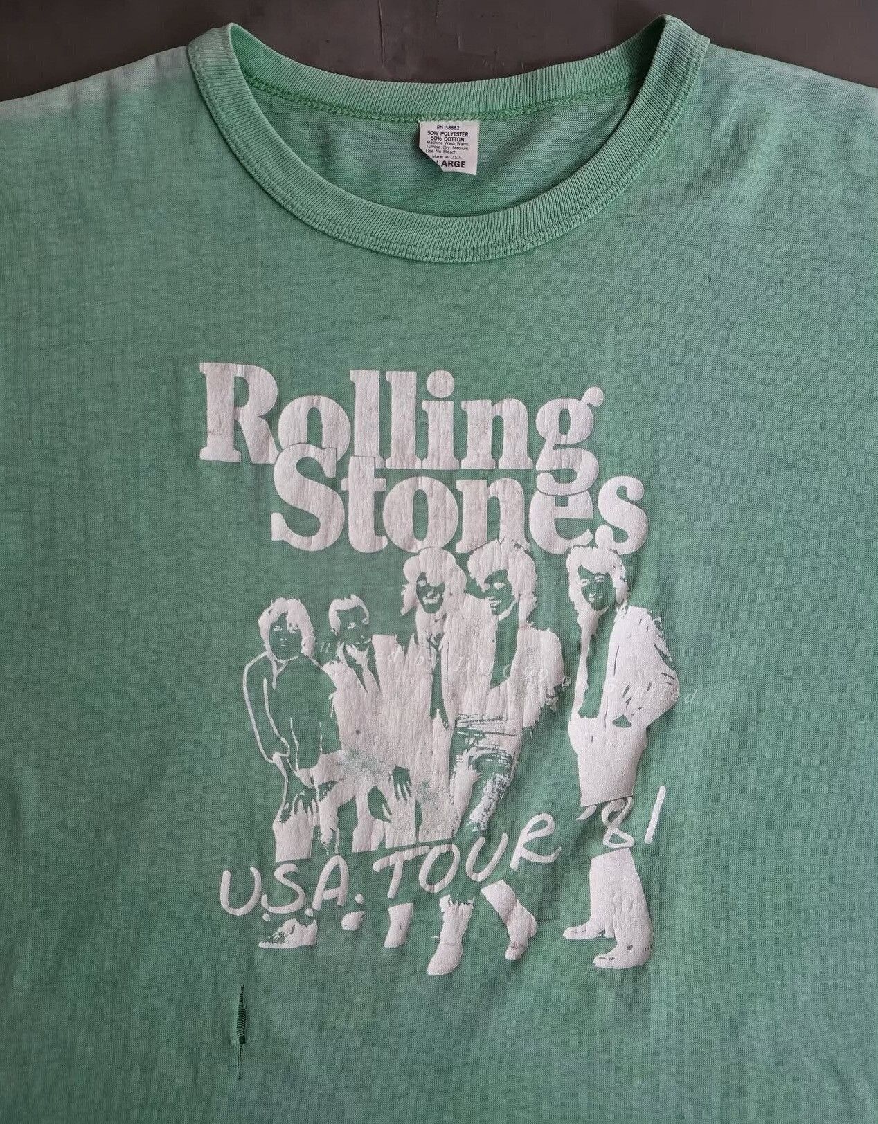 Levi's Vintage Rolling Stones Tattoo You Tour '81 Tee Size US M / EU 48-50 / 2 - 4 Thumbnail