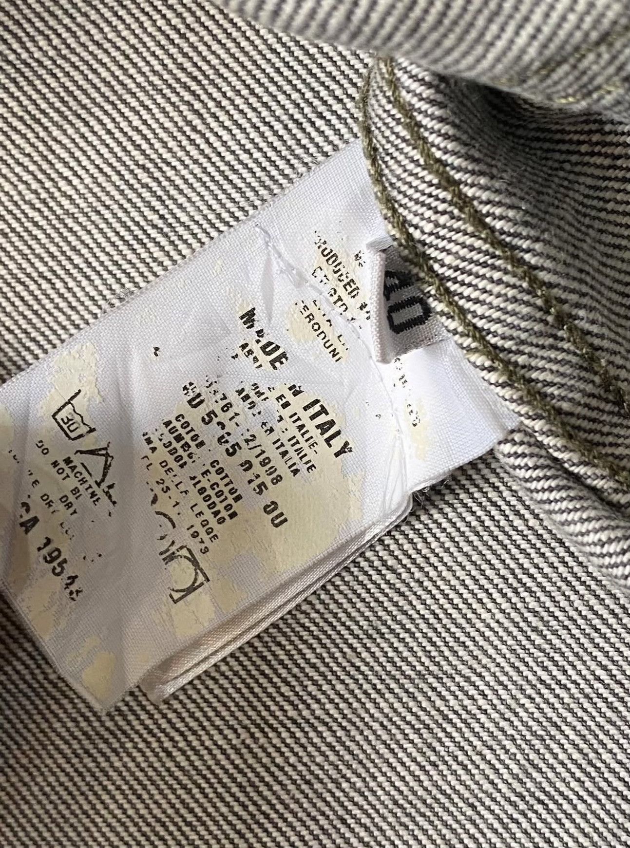 Helmut Lang Archive Helmut Lang AW1998 Washed Denim Jacket Size US M / EU 48-50 / 2 - 5 Thumbnail