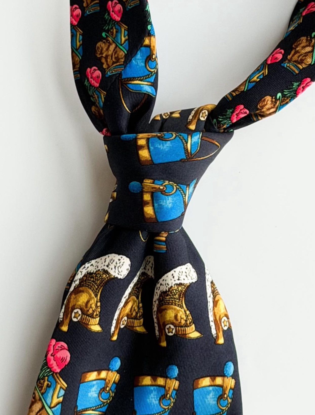 Versace Vintage Versace SS1996 Silk Necktie Size ONE SIZE - 3 Thumbnail