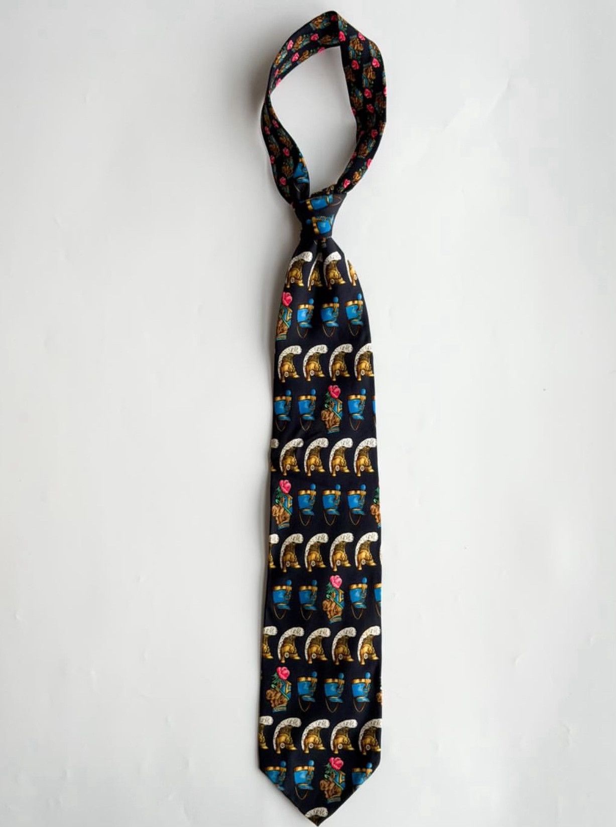 Versace Vintage Versace SS1996 Silk Necktie Size ONE SIZE - 7 Thumbnail