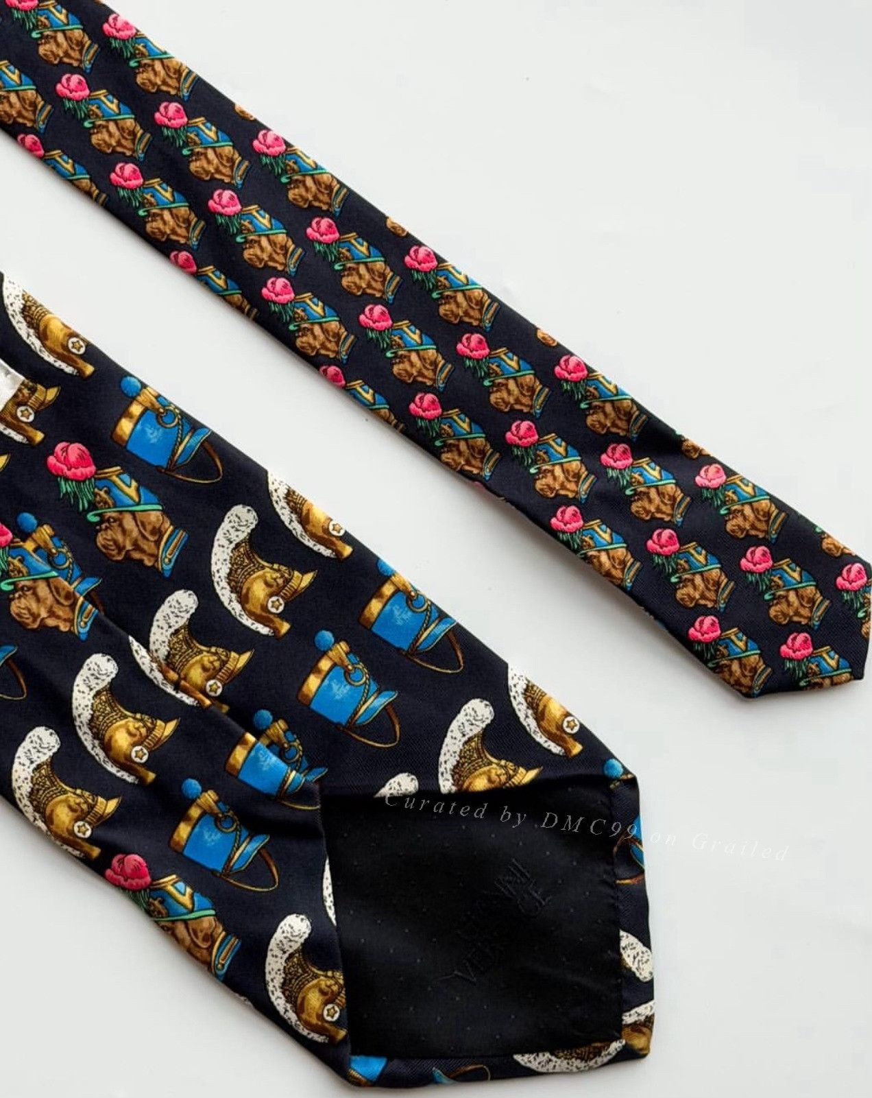 Versace Vintage Versace SS1996 Silk Necktie Size ONE SIZE - 6 Thumbnail