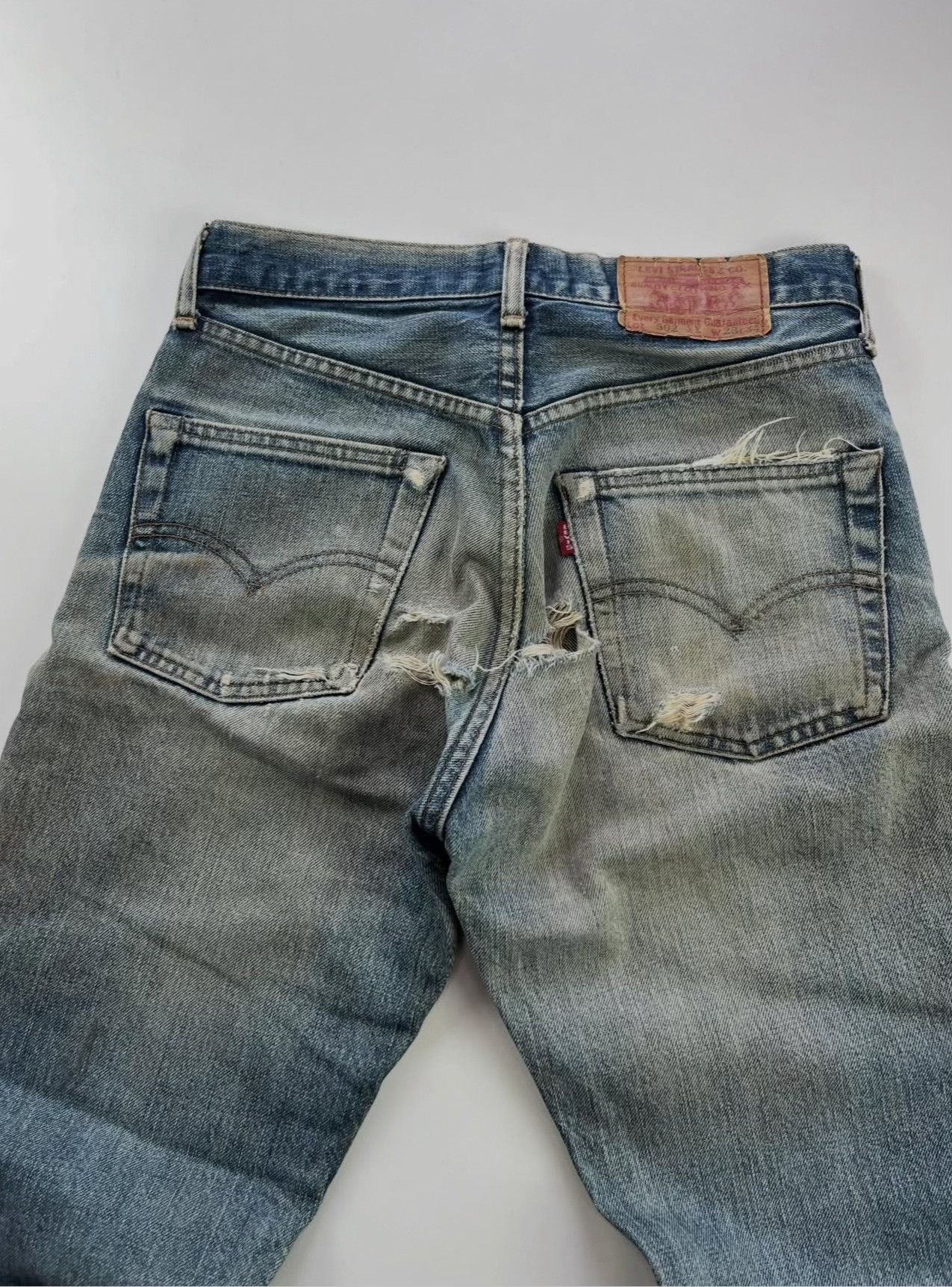Levi's Vintage 2000s Levi's 502 Denim Pants Size US 28 / EU 44 - 5 Thumbnail