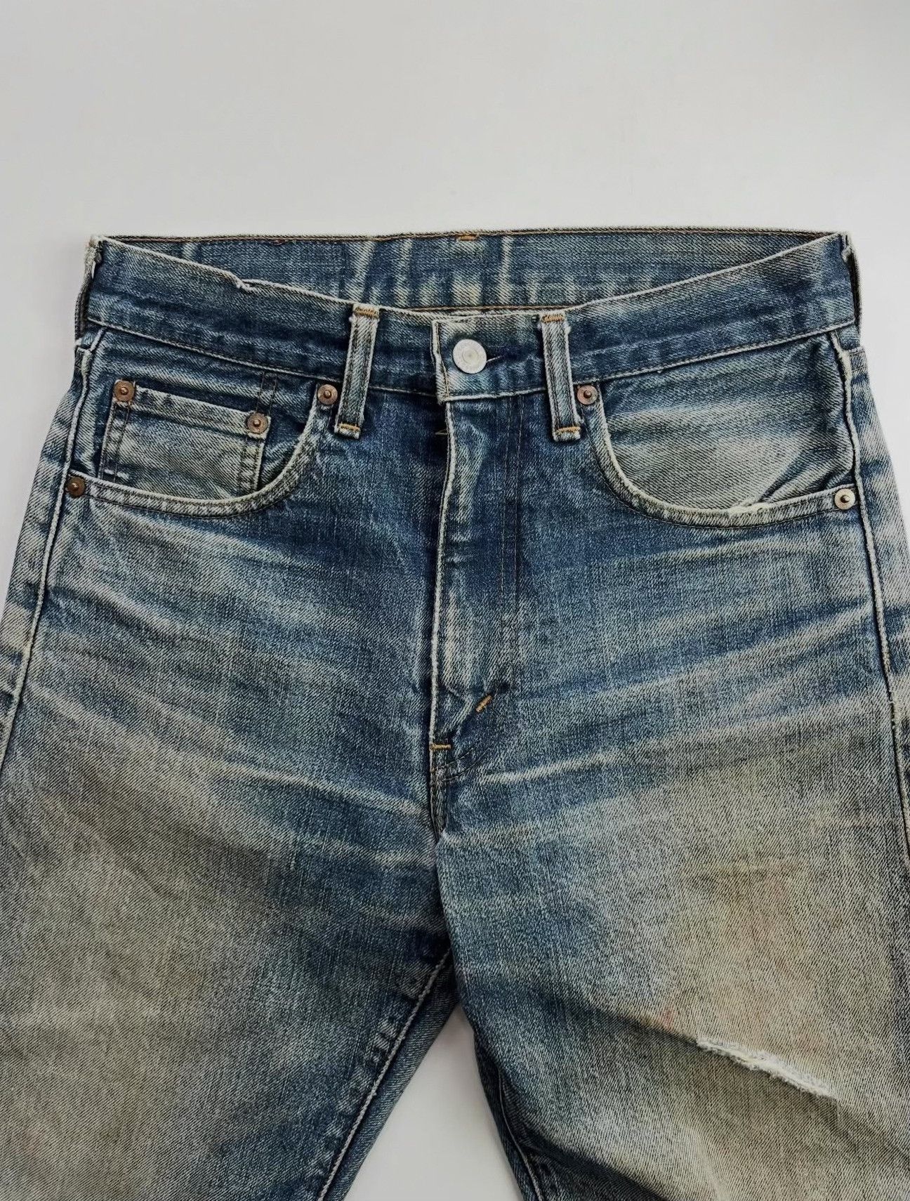 Levi's Vintage 2000s Levi's 502 Denim Pants Size US 28 / EU 44 - 3 Thumbnail