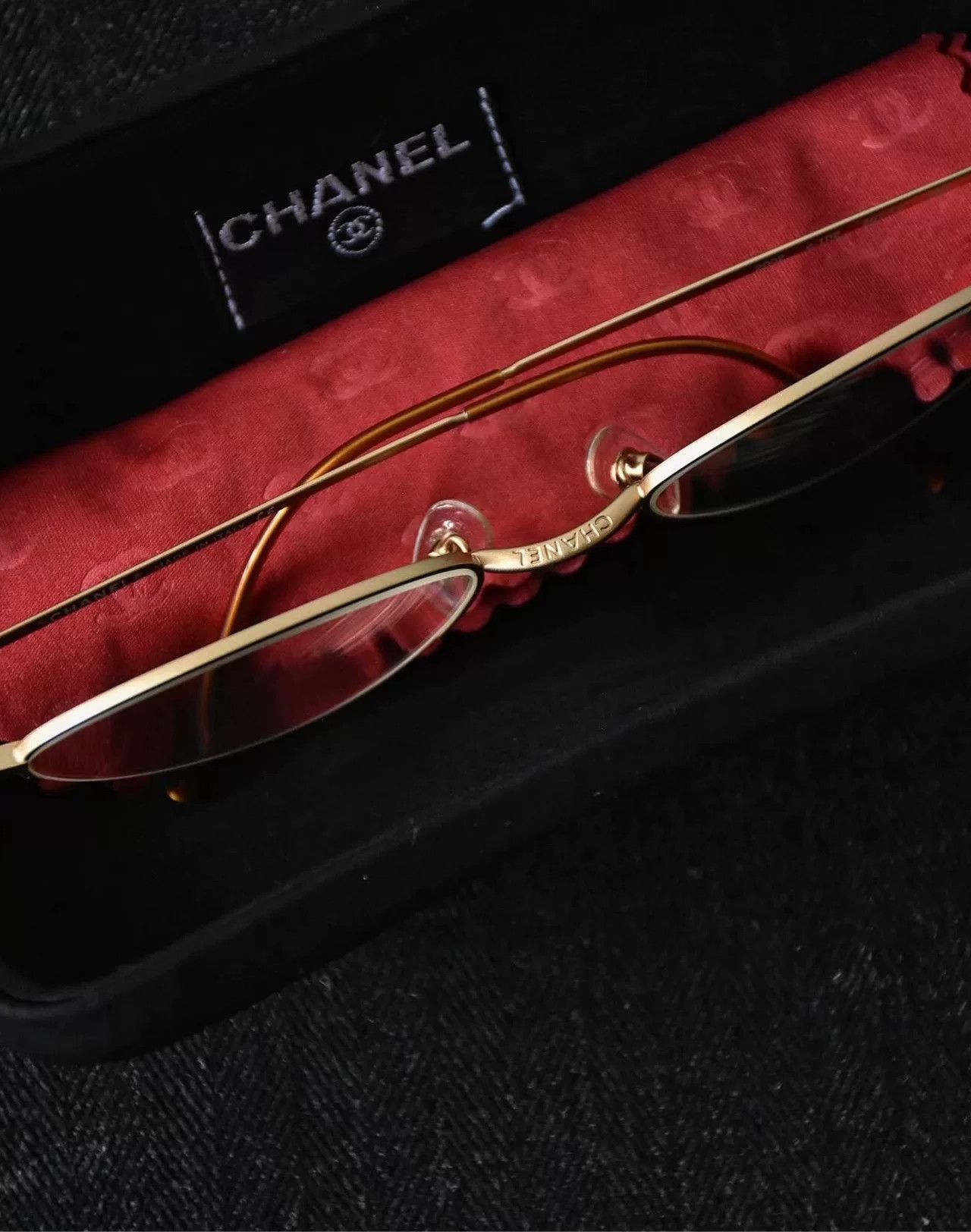 Chanel Vintage 1990s-2000s Chanel Glasses Size ONE SIZE - 3 Thumbnail