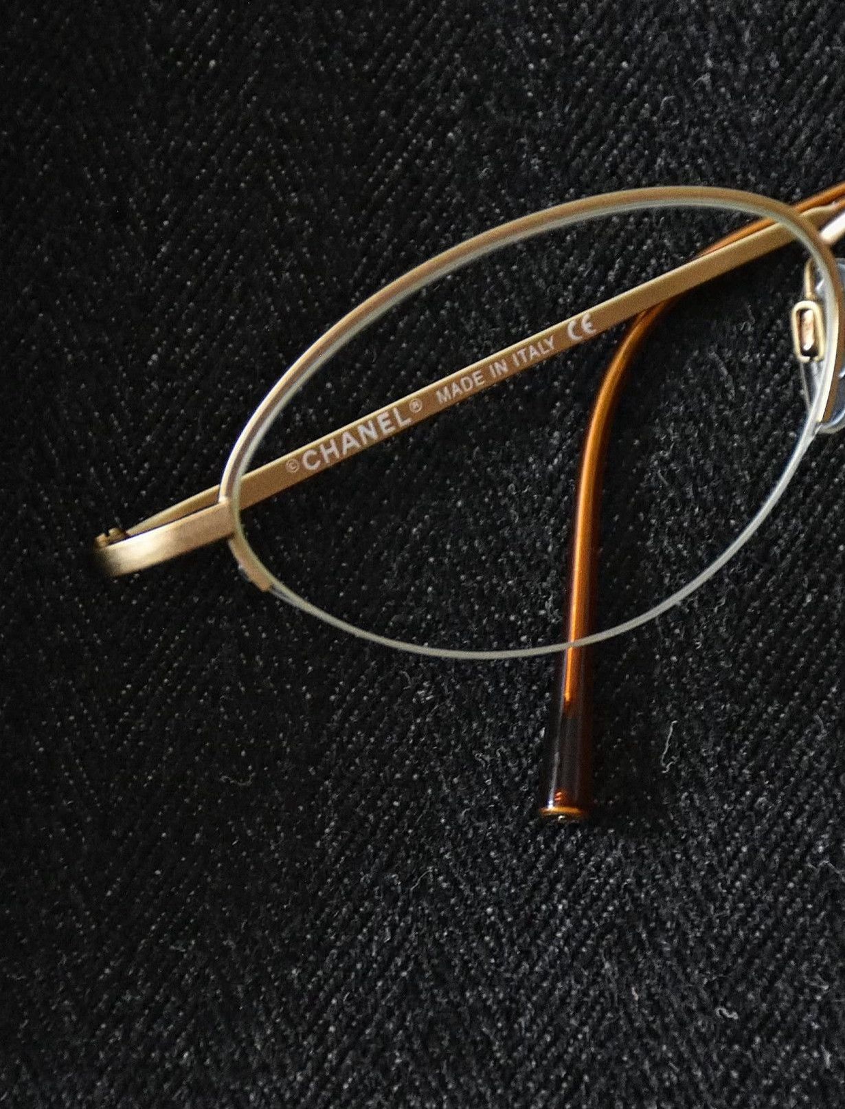 Chanel Vintage 1990s-2000s Chanel Glasses Size ONE SIZE - 6 Thumbnail