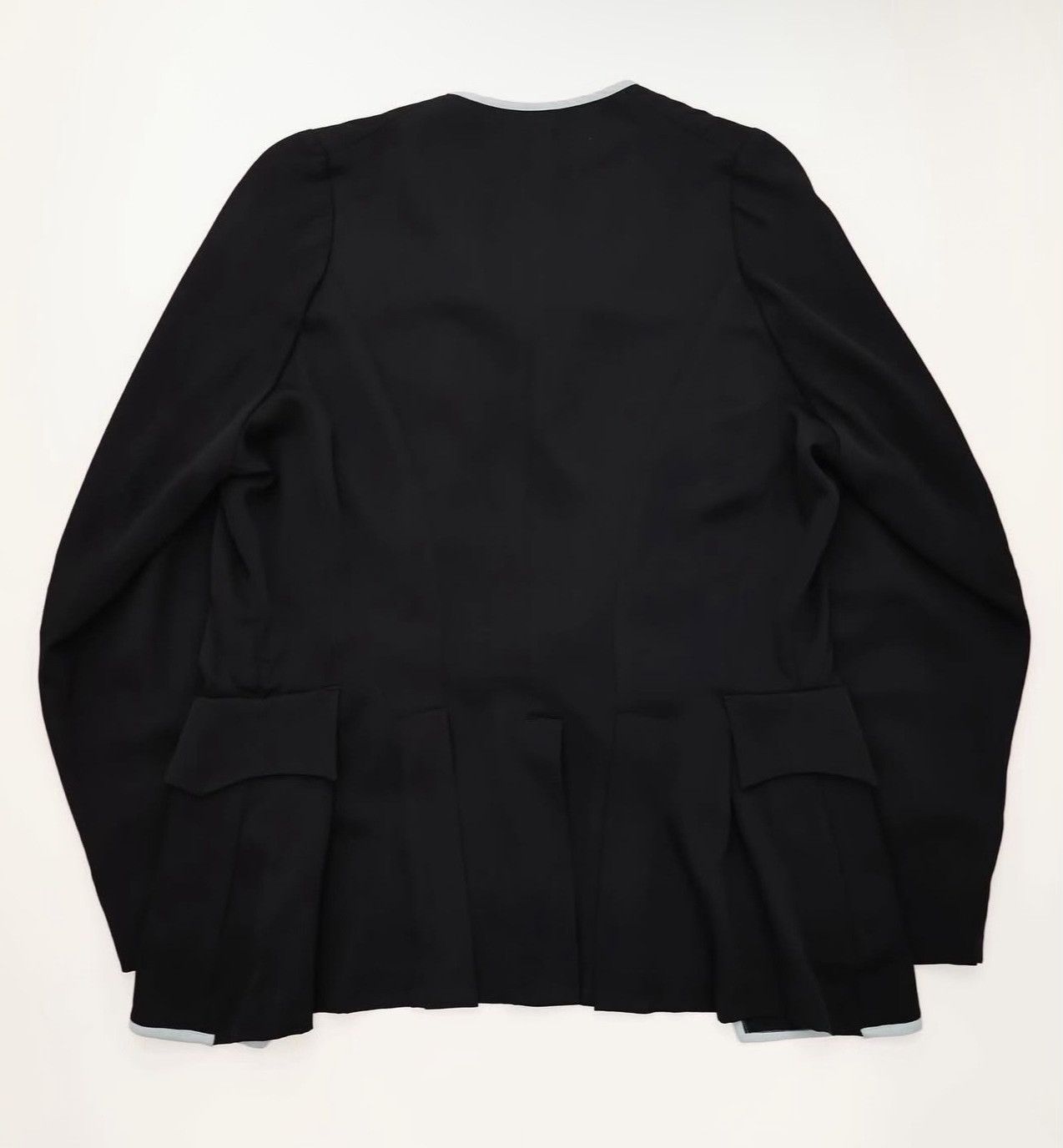 Yohji Yamamoto Vintage 1990s Yohji Schlusselbein Rayon Jacket Size US M / EU 48-50 / 2 - 5 Thumbnail