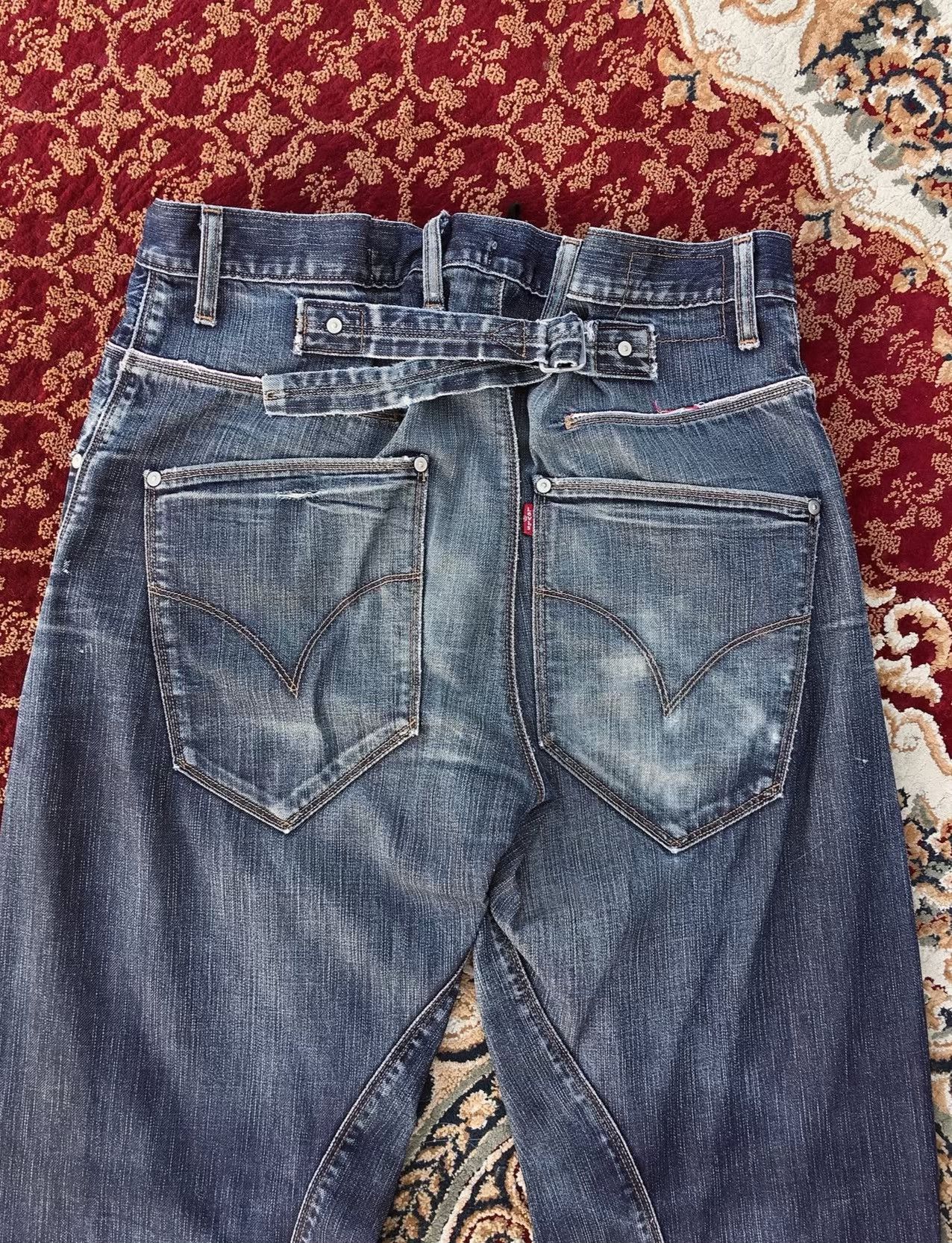 Vintage Vintage 2000s Levi's Engineered Jeans LEJ Size US 36 / EU 52 - 6 Thumbnail