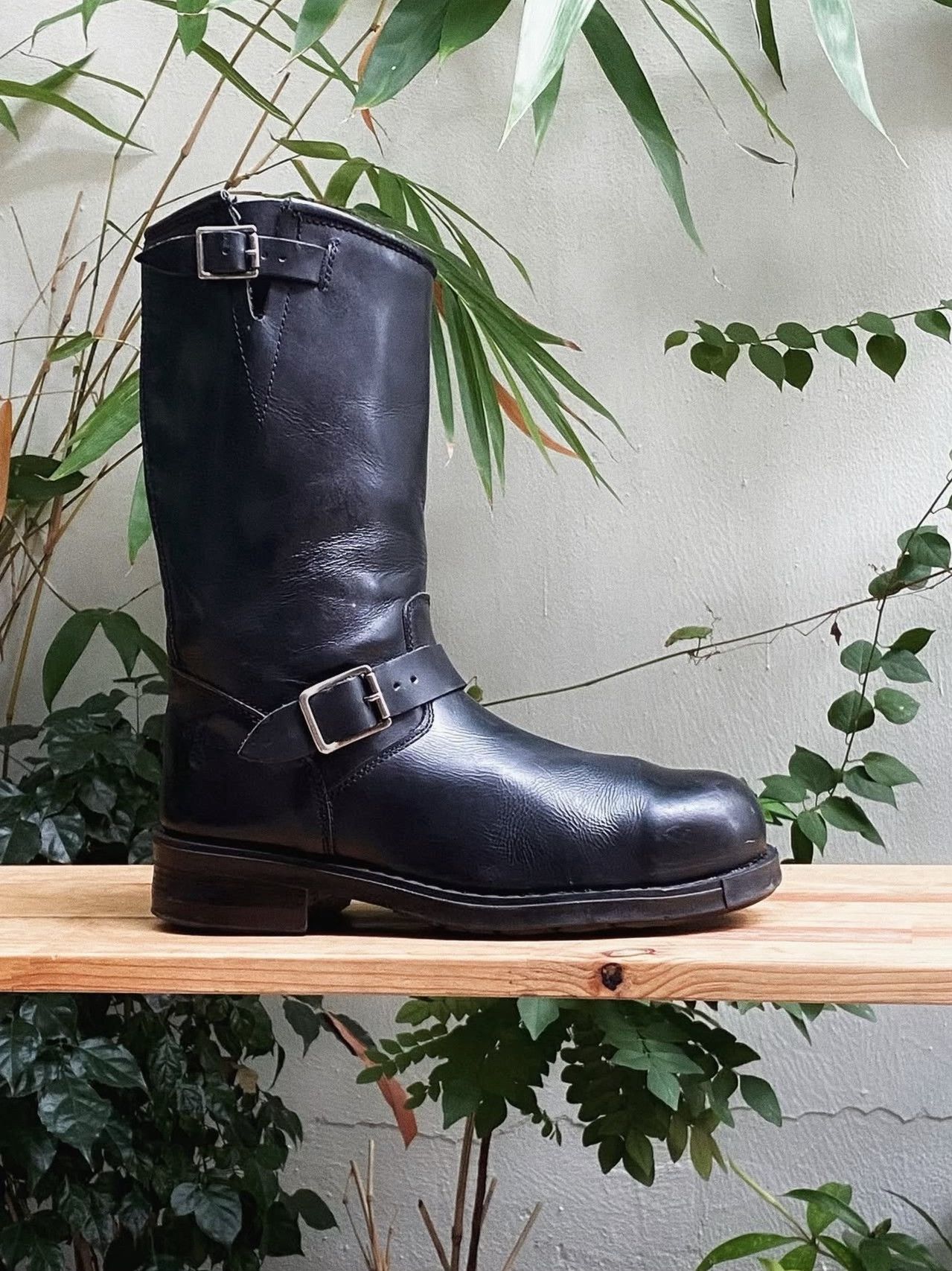 Versace Vintage Versace 1990s Steel Toe Engineer Boots Size US 9 / EU 42 - 5 Thumbnail