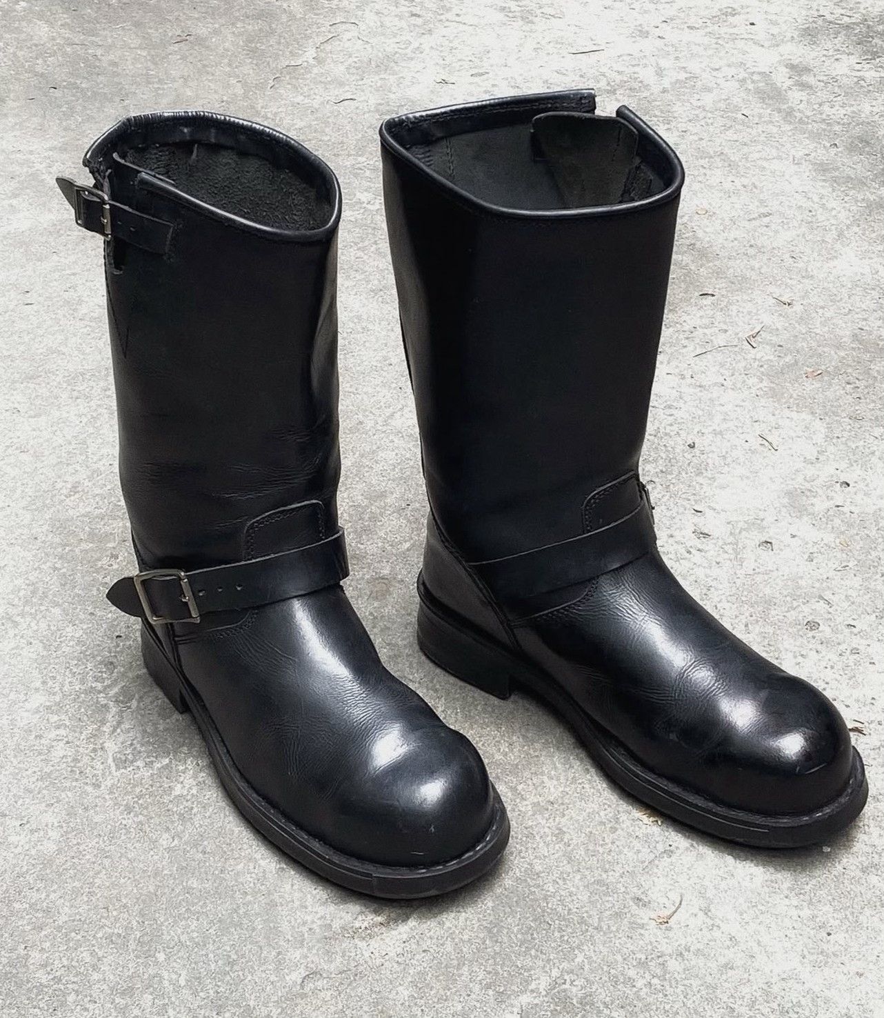 Versace Vintage Versace 1990s Steel Toe Engineer Boots Size US 9 / EU 42 - 2 Thumbnail