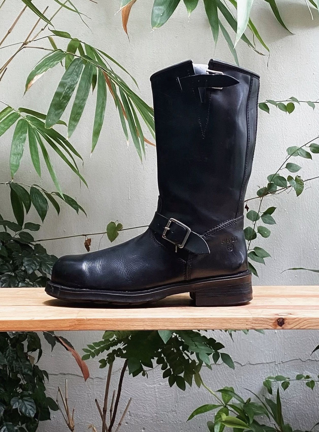 Versace Vintage Versace 1990s Steel Toe Engineer Boots Size US 9 / EU 42 - 3 Thumbnail