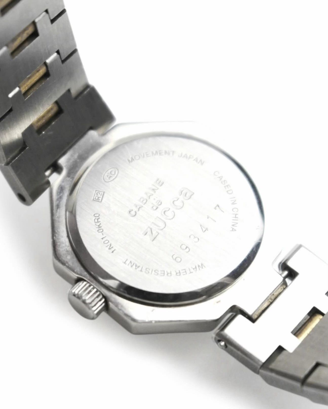 Vintage 2000S CABANE DE ZUCCA HEXAGON CRYSTAL DIAL WATCH Size ONE SIZE - 4 Thumbnail
