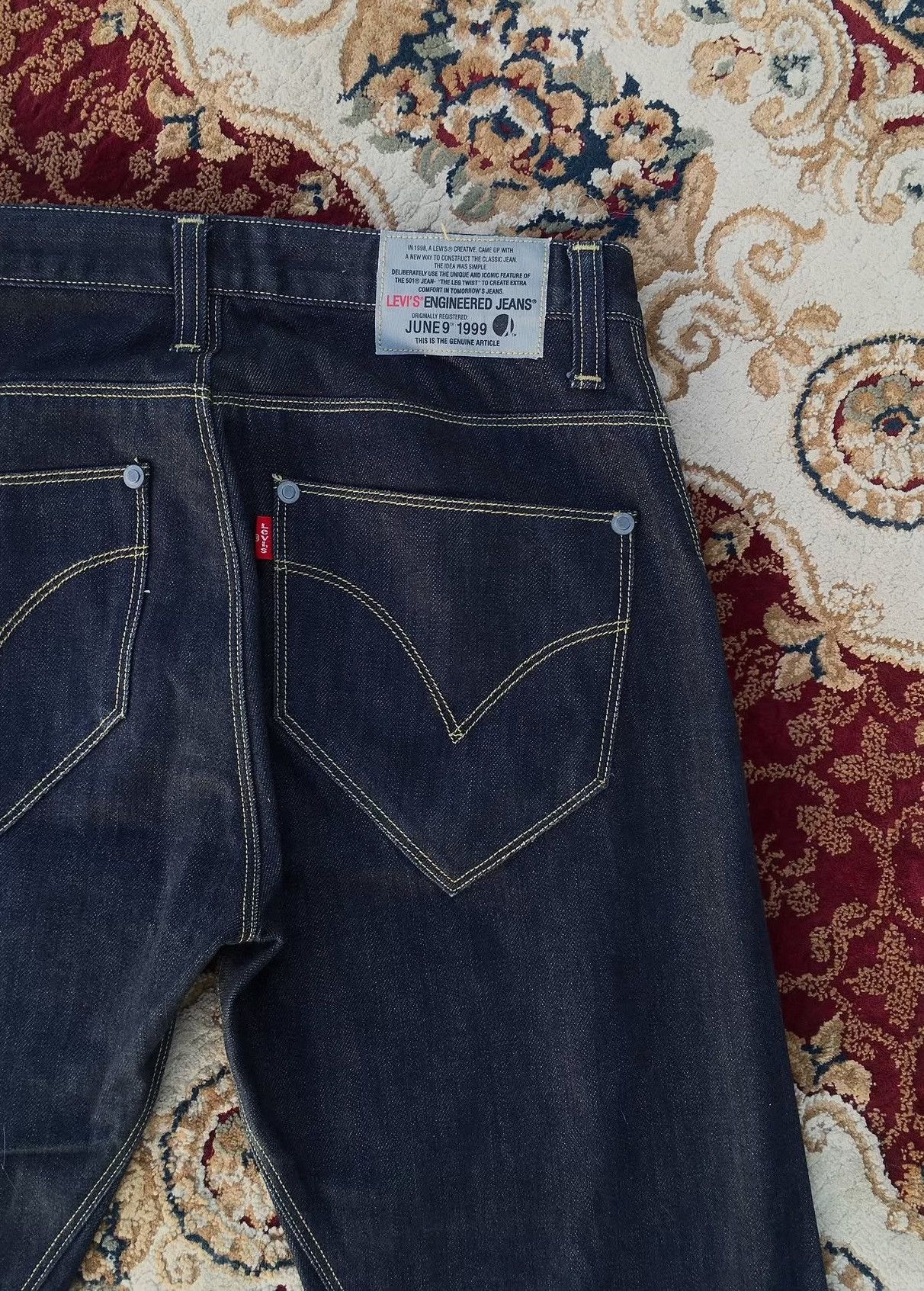 Levi's Vintage 1999 Levi's Engineered Jeans LEJ Size US 31 - 5 Thumbnail