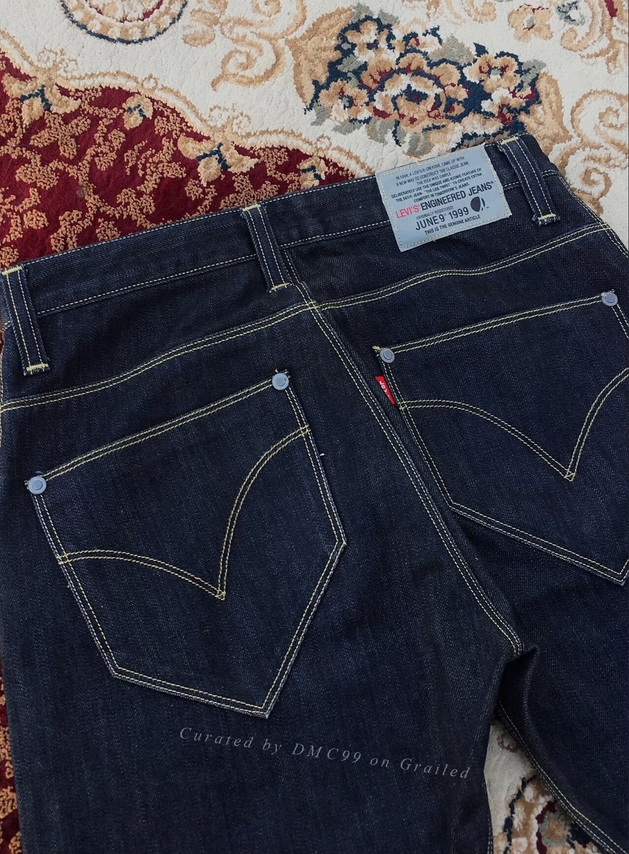 Levi's Vintage 1999 Levi's Engineered Jeans LEJ Size US 31 - 2 Thumbnail