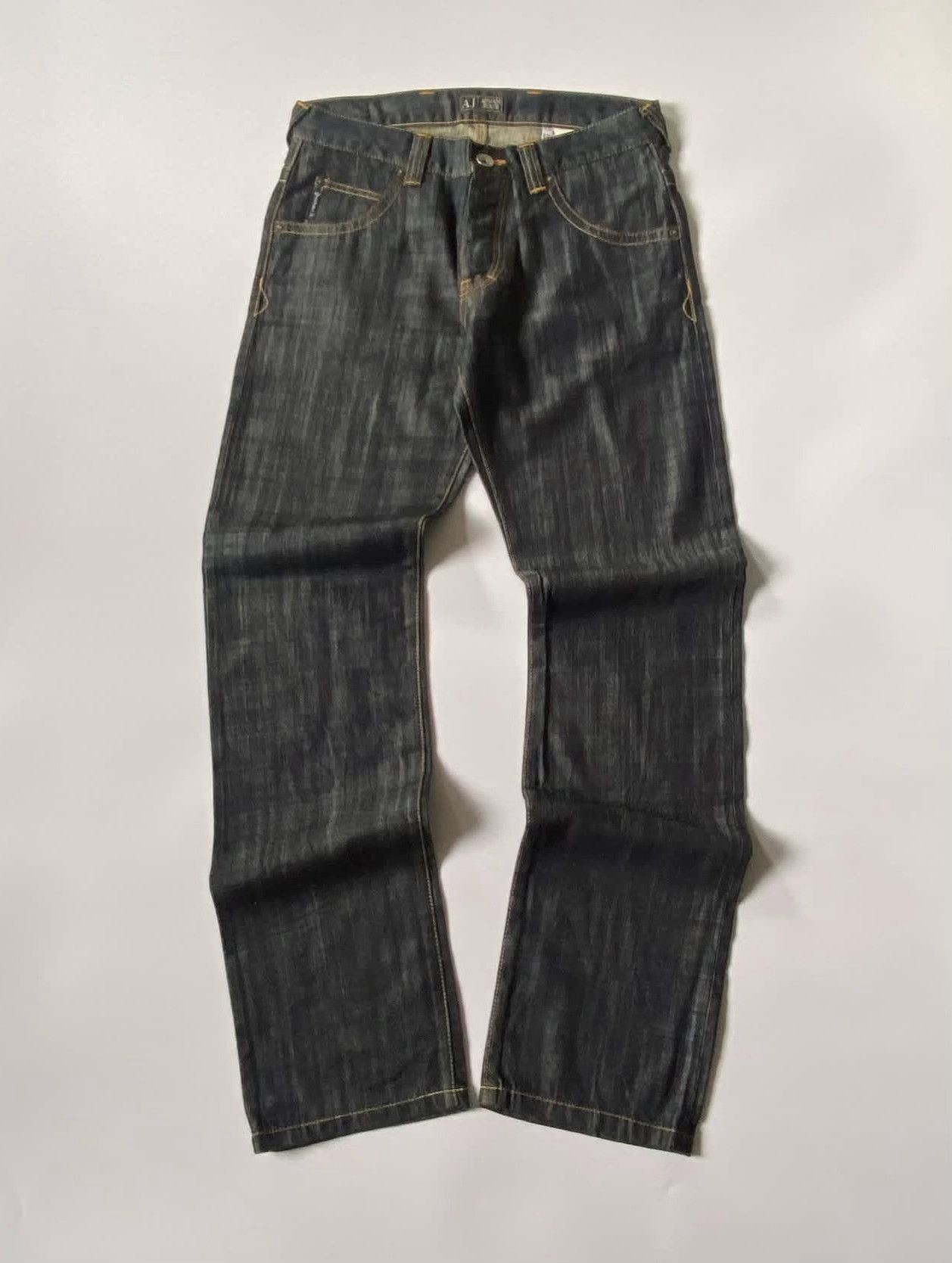 Vintage Vintage Armani 2000s Indigo 007 Jeans Size US 32 / EU 48 - 2 Thumbnail