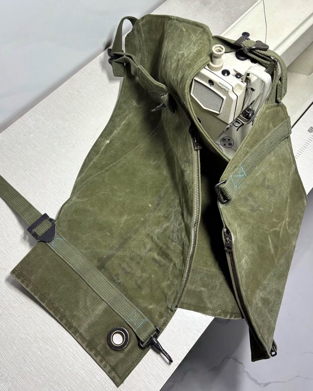 Vintage 1960s US Bag Rework Military Vest Size US M / EU 48-50 / 2 - 5 Thumbnail